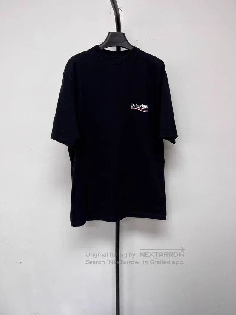 Balenciaga Balenciaga Printed Loose Crewneck Short Sleeve T-Shirt Size US XS / EU 42 / 0 - 1 Thumbnail