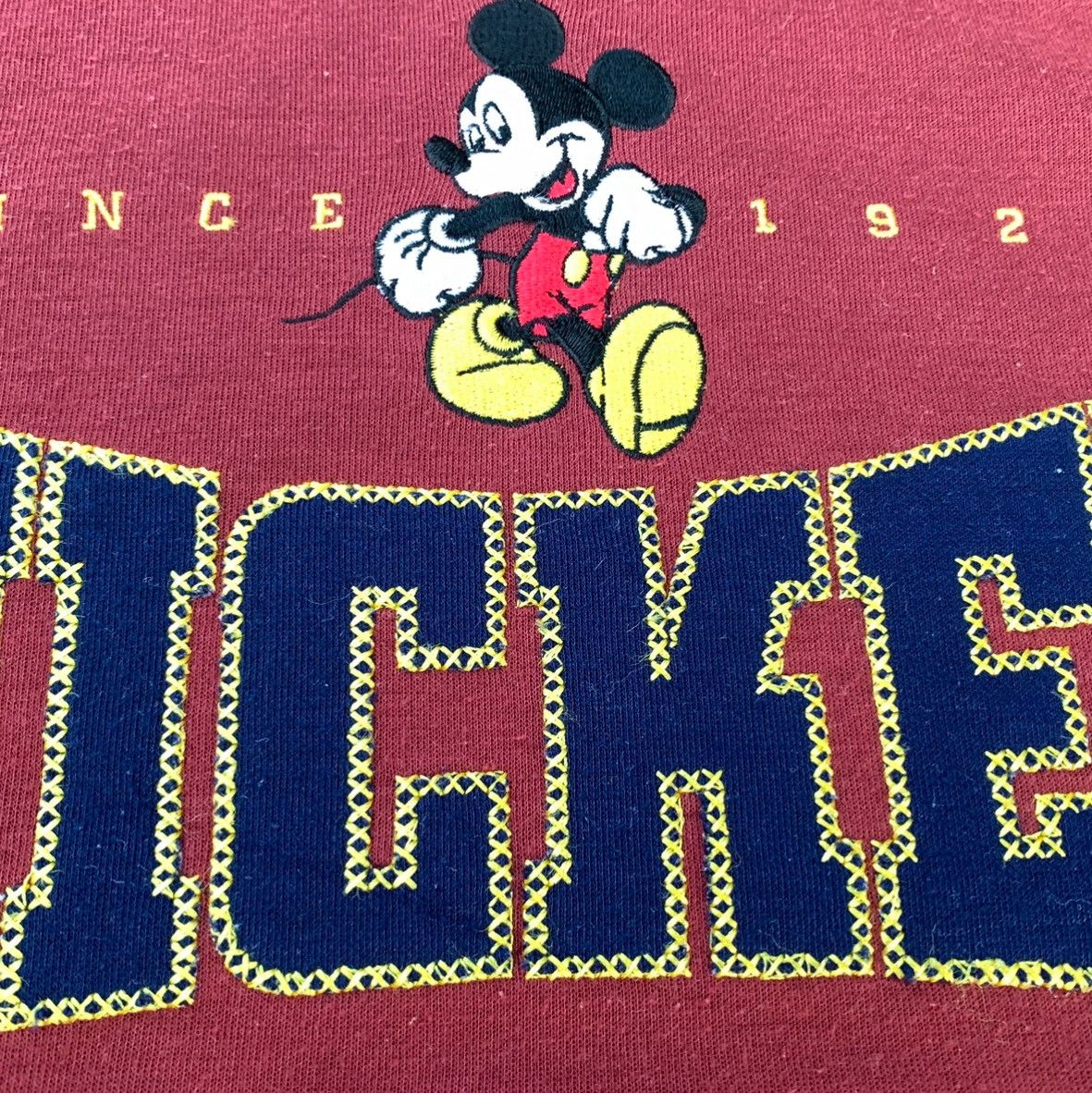 Disney Vintage Mickey Mouse Unlimited Sweatshirt Embroidered Logo Size US L / EU 52-54 / 3 - 8 Thumbnail