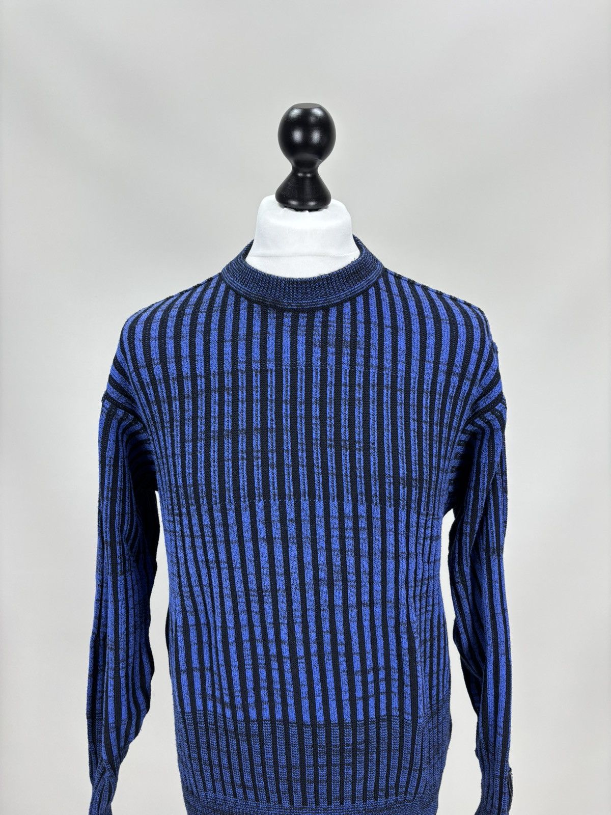 Carlo Colucci Mens sweater Carlo Colucci Size 52 Color Blue Size US L / EU 52-54 / 3 - 2 Thumbnail