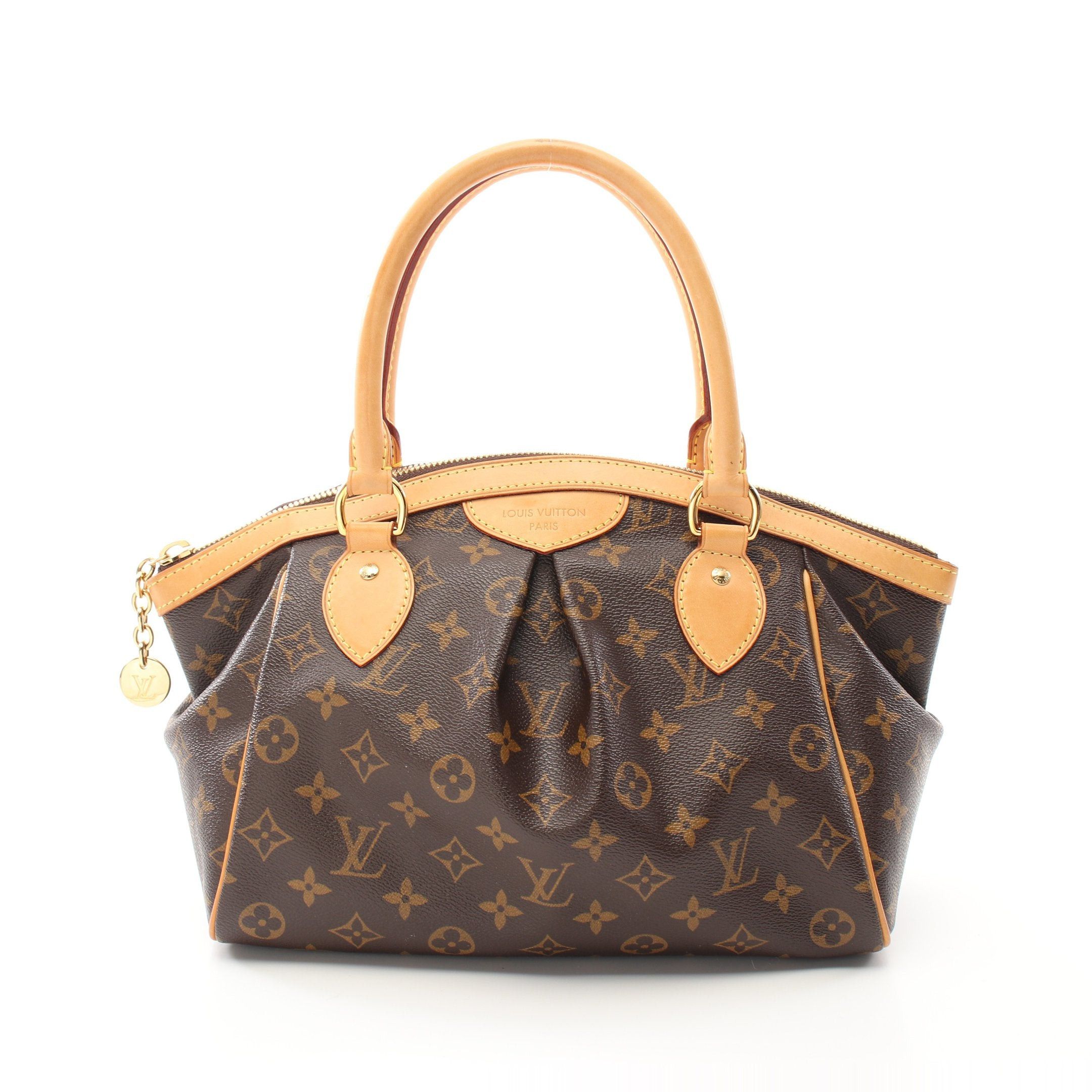 Louis Vuitton Louis Vuitton Tivoli Pm Monogram Handbag Leather Brown Size ONE SIZE - 1 Thumbnail