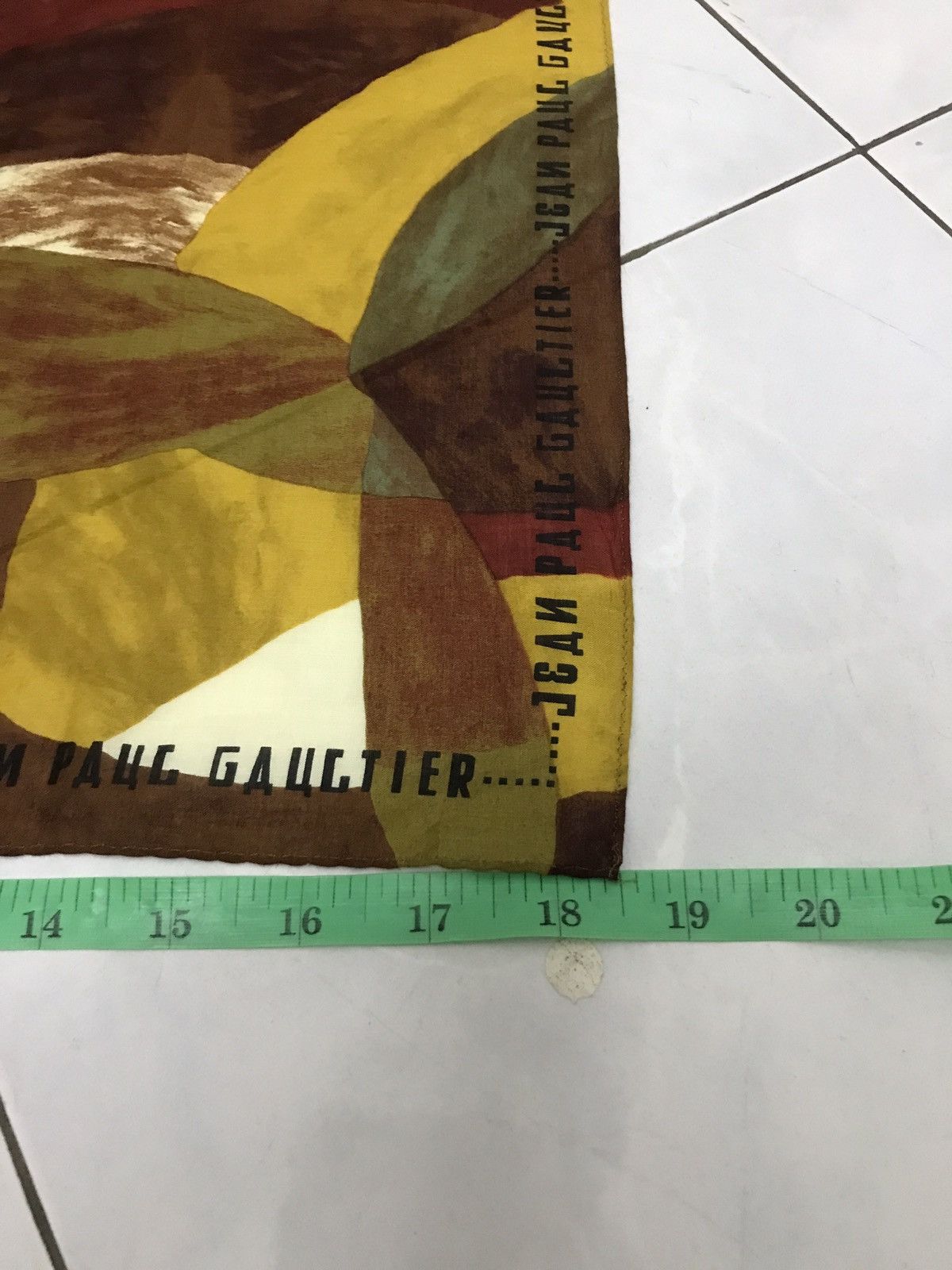 Jean Paul Gaultier vtg Jeans Paul Gaultier handkerchief Size ONE SIZE - 4 Thumbnail