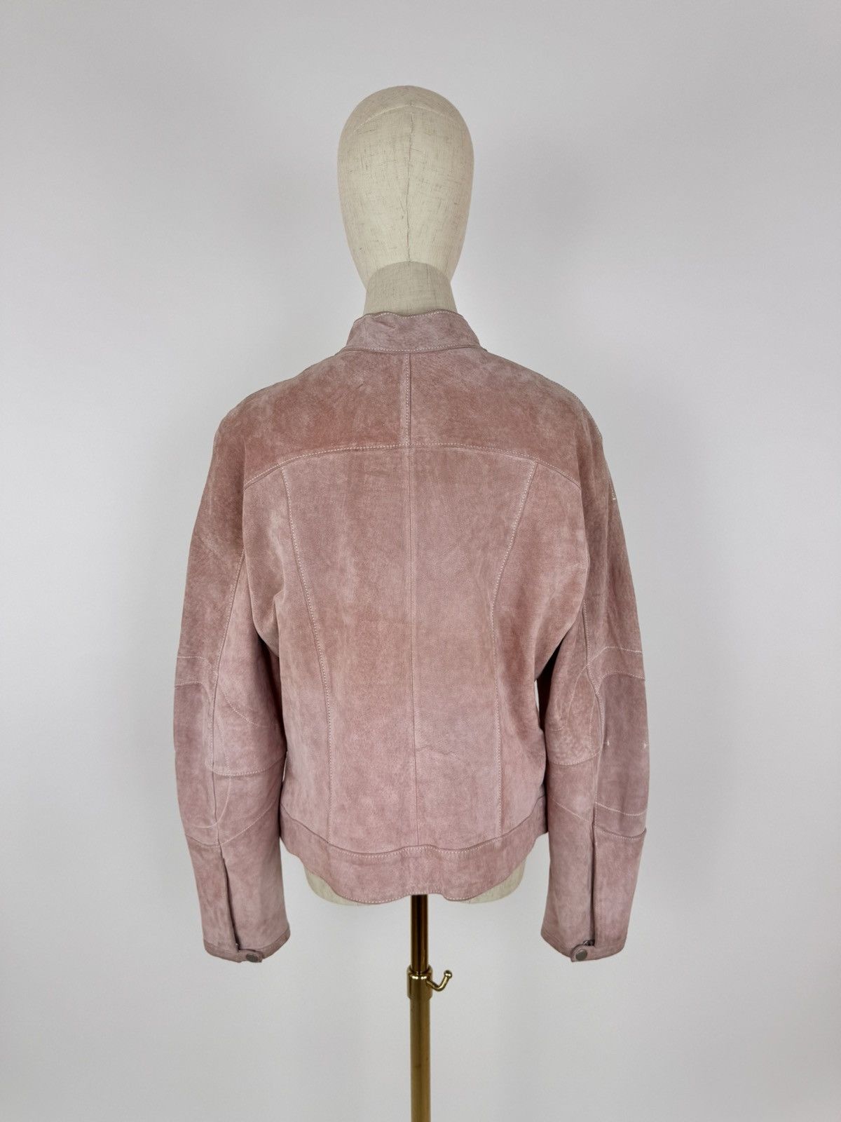 Wilsons Leather Wilsons Leather Jacket Pink Womens Biker Motorcycle JKT Size XL / US 12-14 / IT 48-50 - 2 Thumbnail