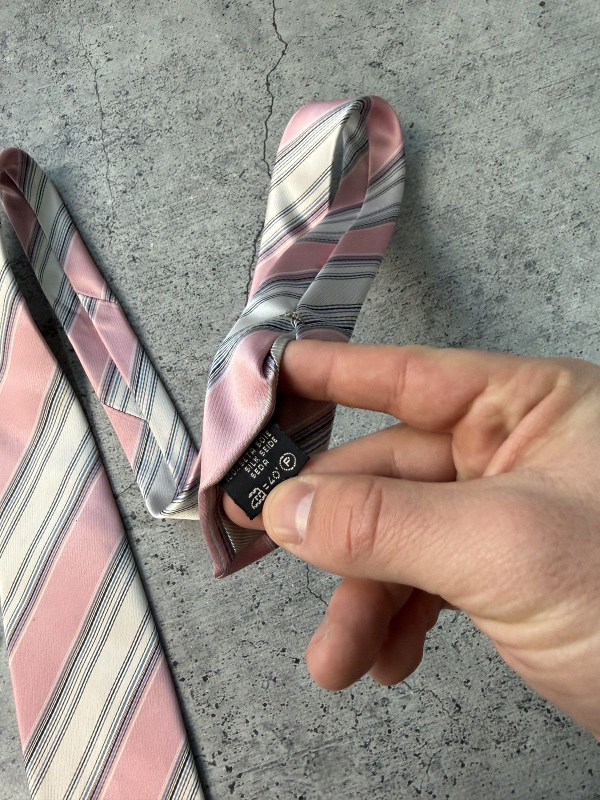 Ermenegildo Zegna Ermenegildo Zegna Silk Neck Tie Size ONE SIZE - 4 Thumbnail