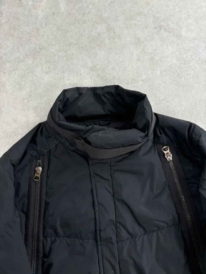 Marithe + Francois Girbaud AW2007 Marithé + François Girbaud Black Multi Zips Puffer Jacket Size US L / EU 52-54 / 3 - 5 Thumbnail