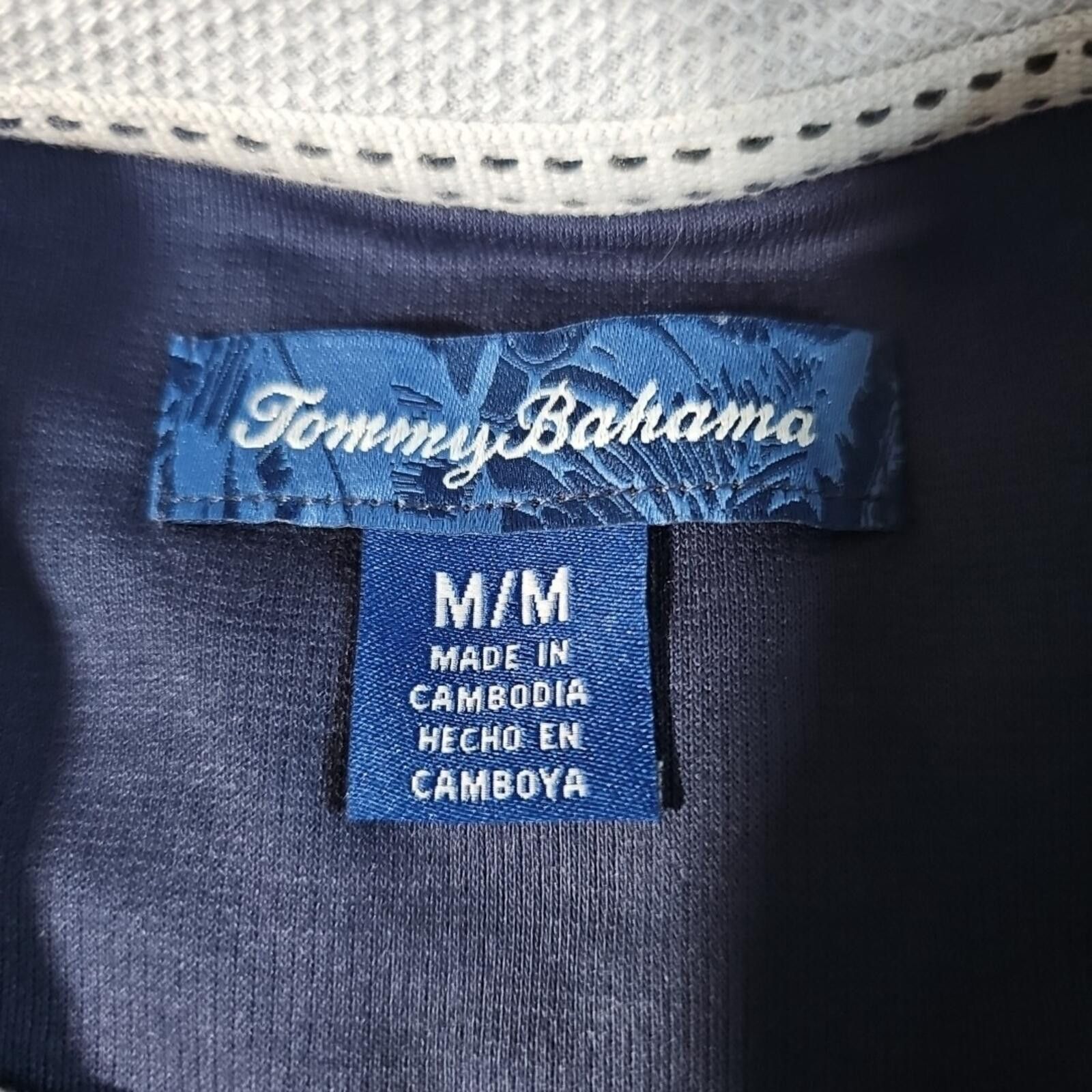 Tommy Bahama Tommy Bahama M Long Sleeve Shirt Gray Size US M / EU 48-50 / 2 - 3 Thumbnail