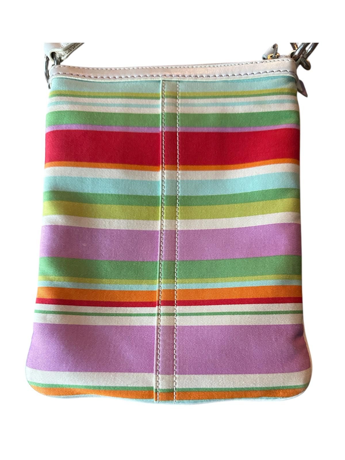 Coach Y2K Vintage Coach Striped Swingpack Crossbody Size ONE SIZE - 2 Thumbnail