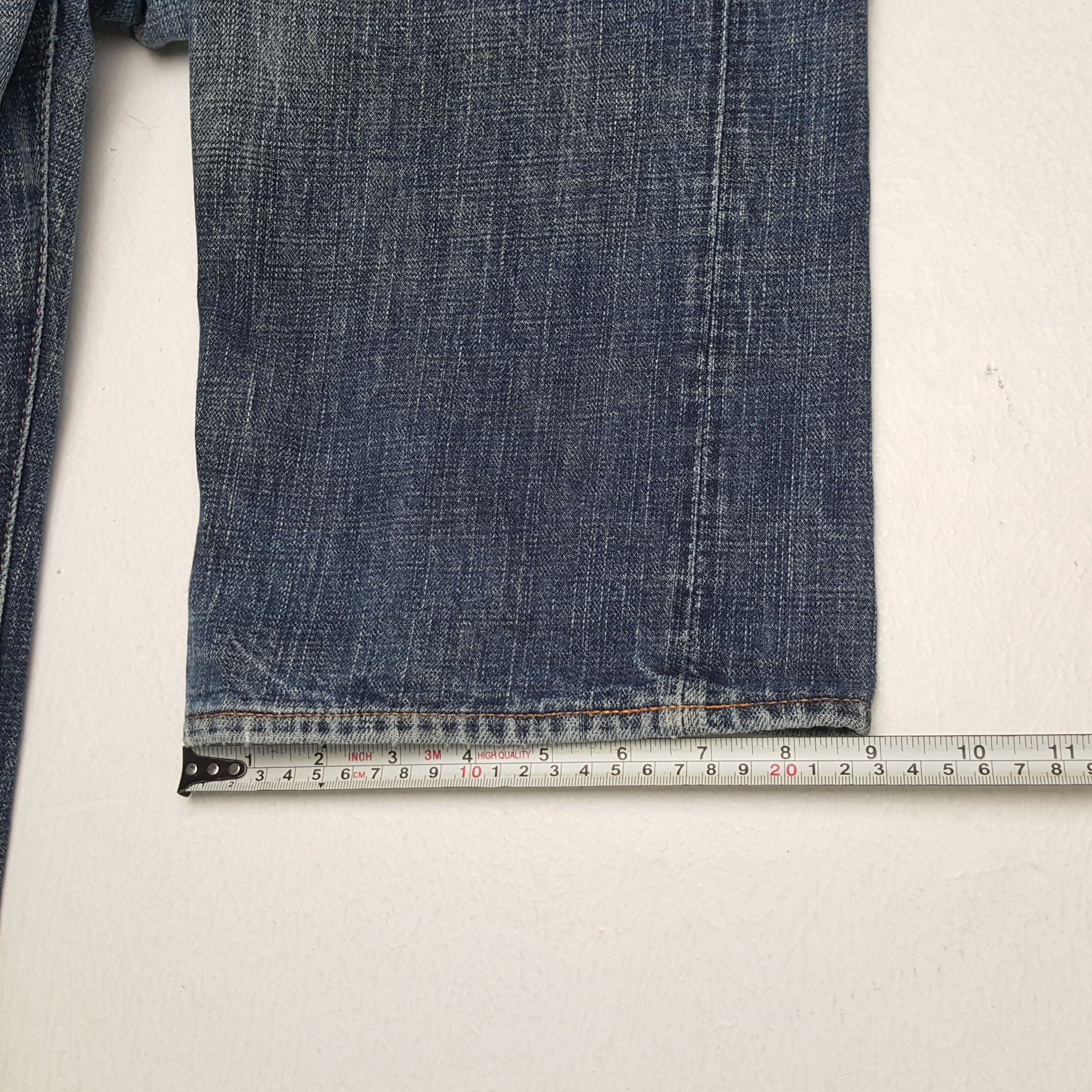 Evisu × Japanese Brand × Vintage Vintage EVISU Japanese Brand Daicock Custom Distressed Jean Size US 32 / EU 48 - 11 Thumbnail
