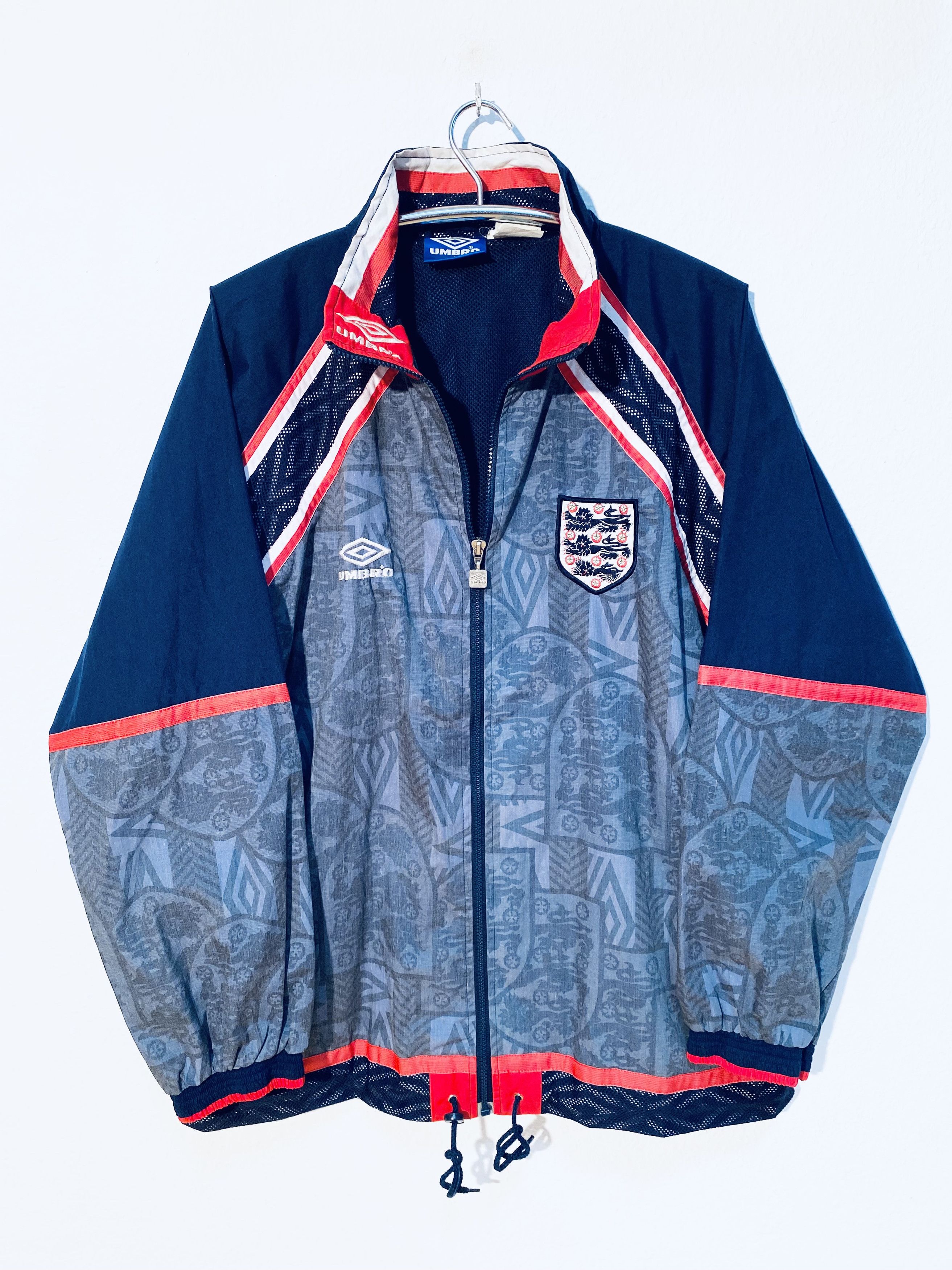 Umbro × Vintage England Training Jacket 1993 / 1995 Size US L / EU 52-54 / 3 - 1 Thumbnail