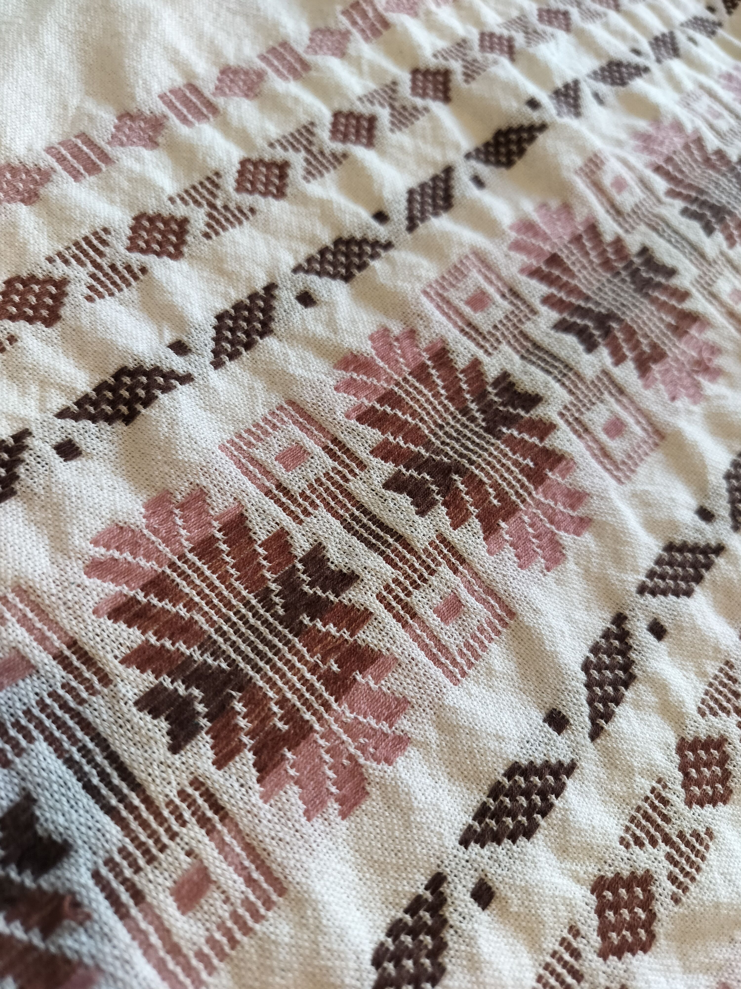 Other Boho retro sustainable 100% cotton shirt with embroidery Size L / US 10 / IT 46 - 3 Thumbnail