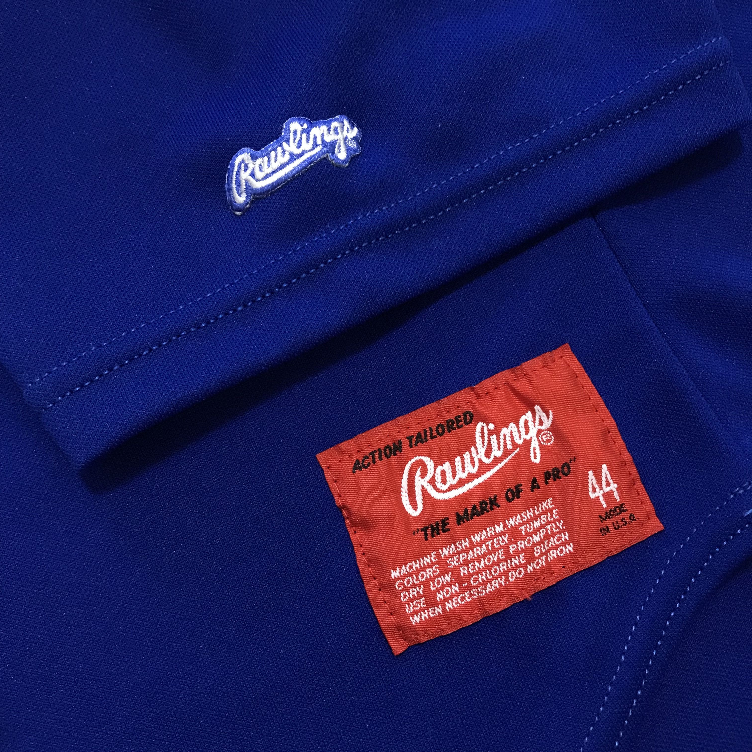 Vintage DIAMONDS RAWLINGS Vintage Jersey Baseball MLB 80s 90s Size US L / EU 52-54 / 3 - 5 Thumbnail