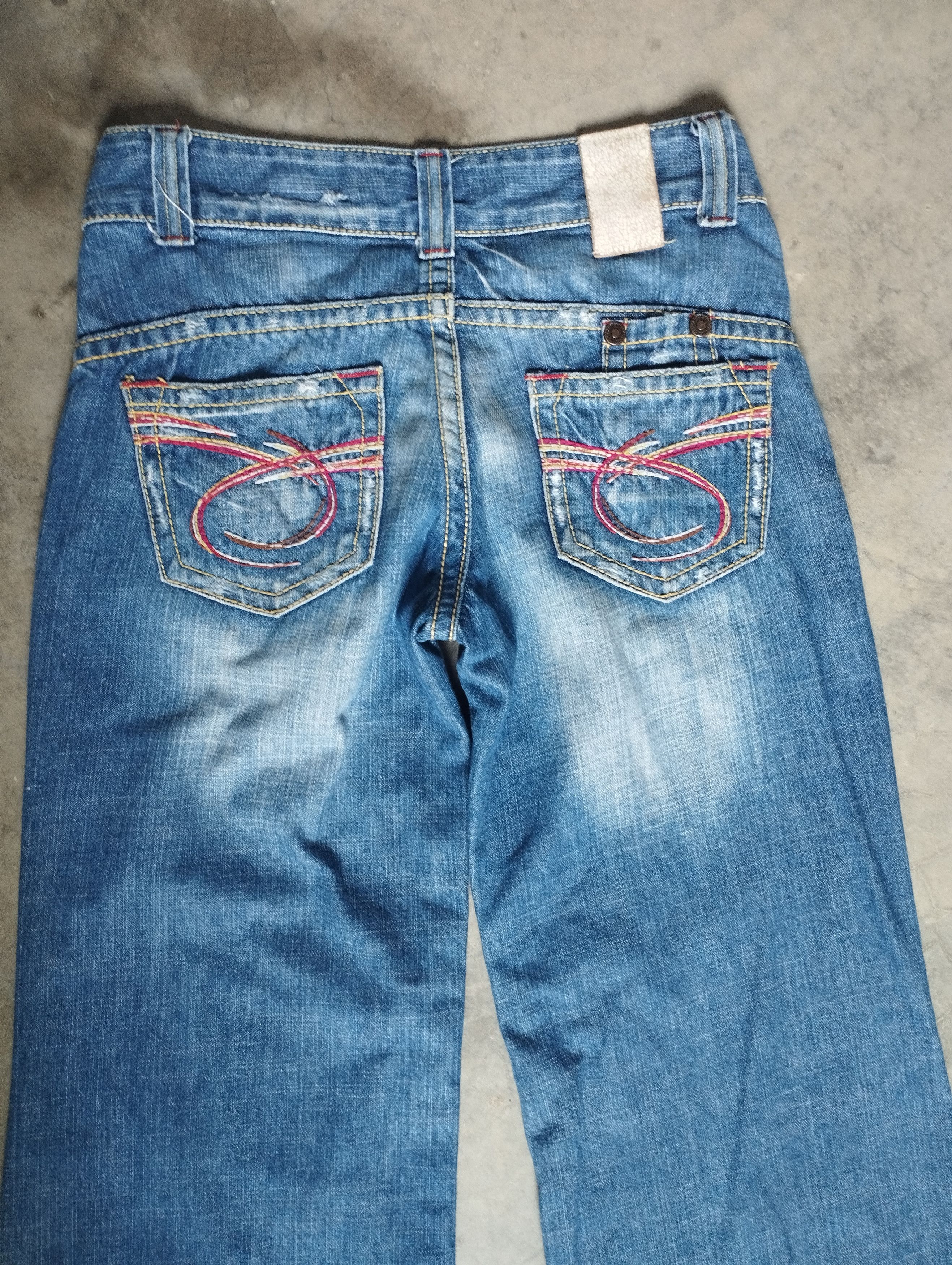 Tornado Mart Super Flare Jeans Japan Redpepper Bellbottom Bootcut Jeans Size US 27 - 6 Thumbnail