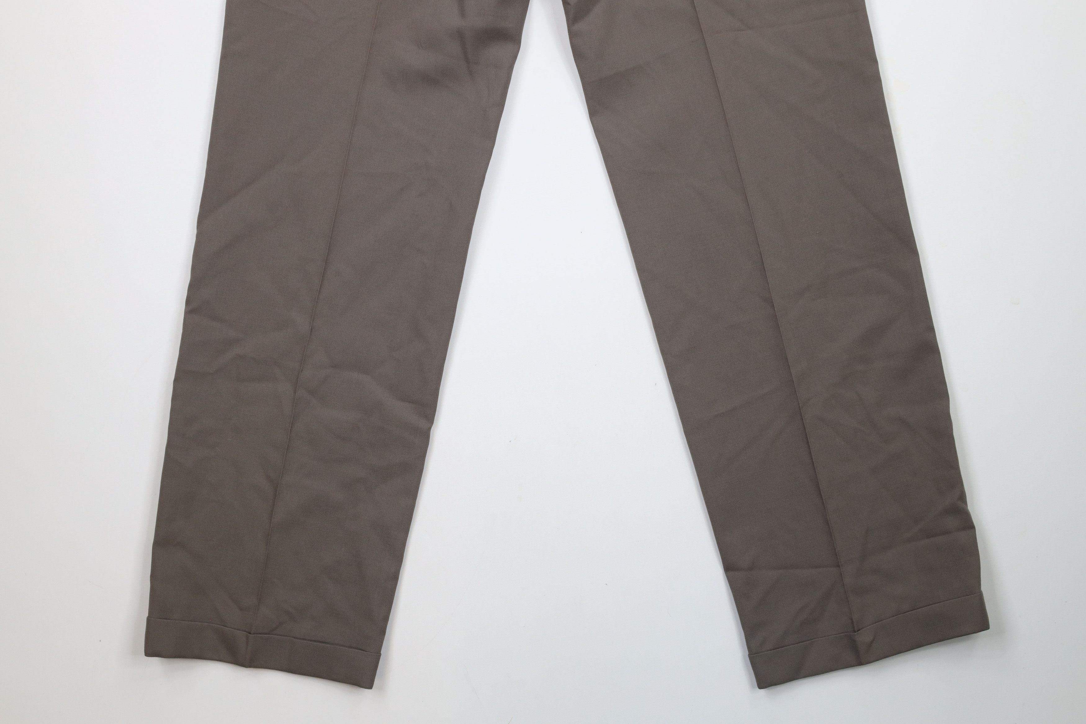 Vintage Vintage 70s Streetwear Worsted Wool Wide Leg Pants USA Size US 30 / EU 46 - 12 Thumbnail