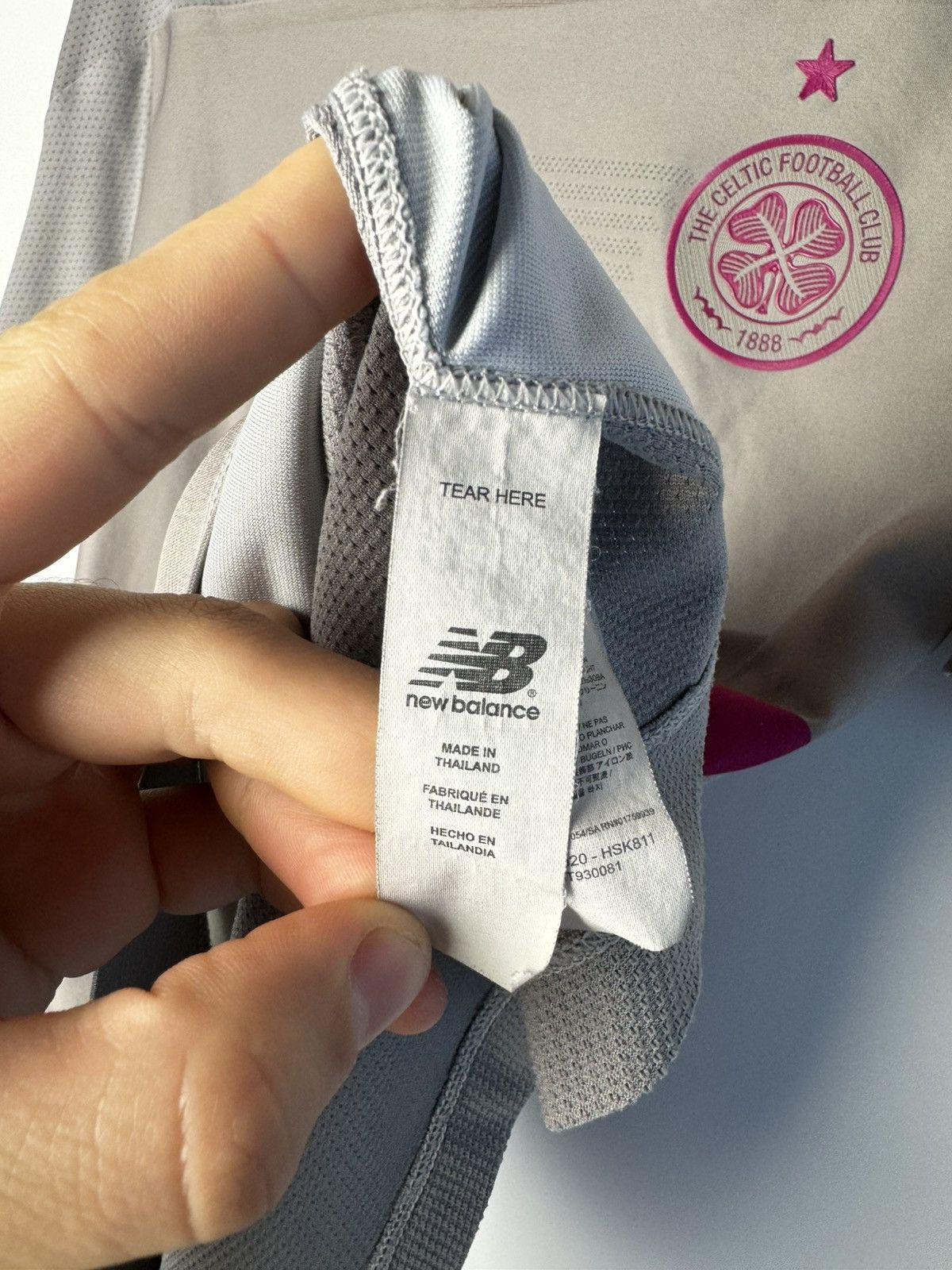 New Balance Celtic 2019 2020 Third Shirt Soccer Jersey New Balance Size US L / EU 52-54 / 3 - 15 Thumbnail