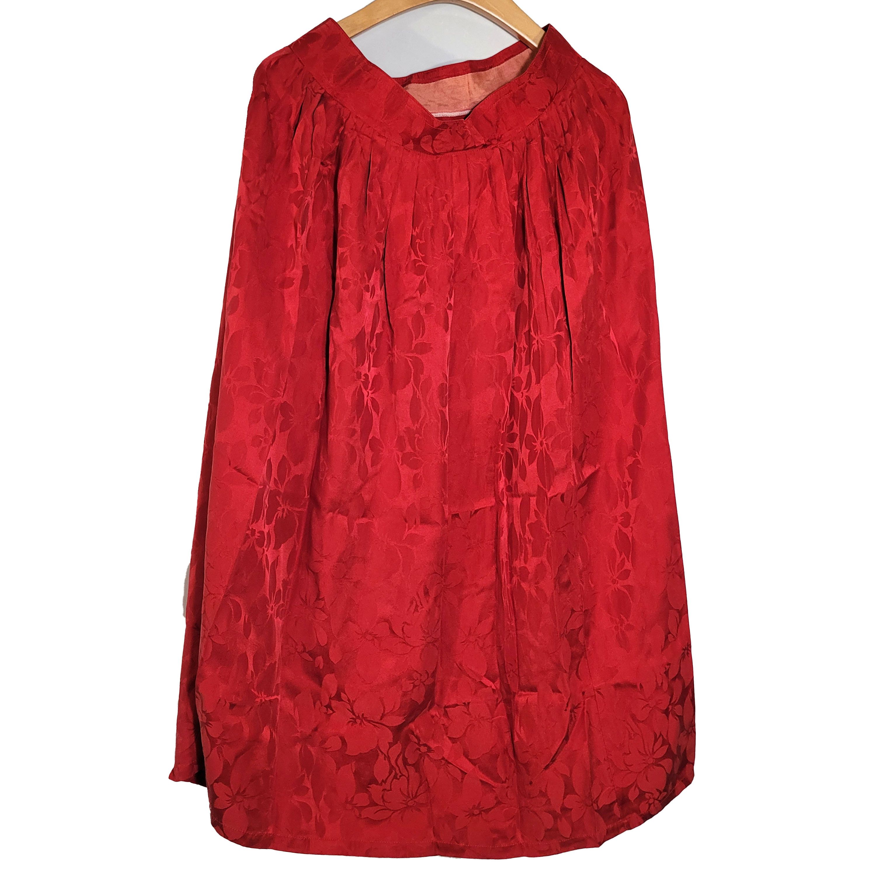 Other Women's 100% Silk Size XXXS A-Line Skirt SCB043 Size 22" - 1 Thumbnail