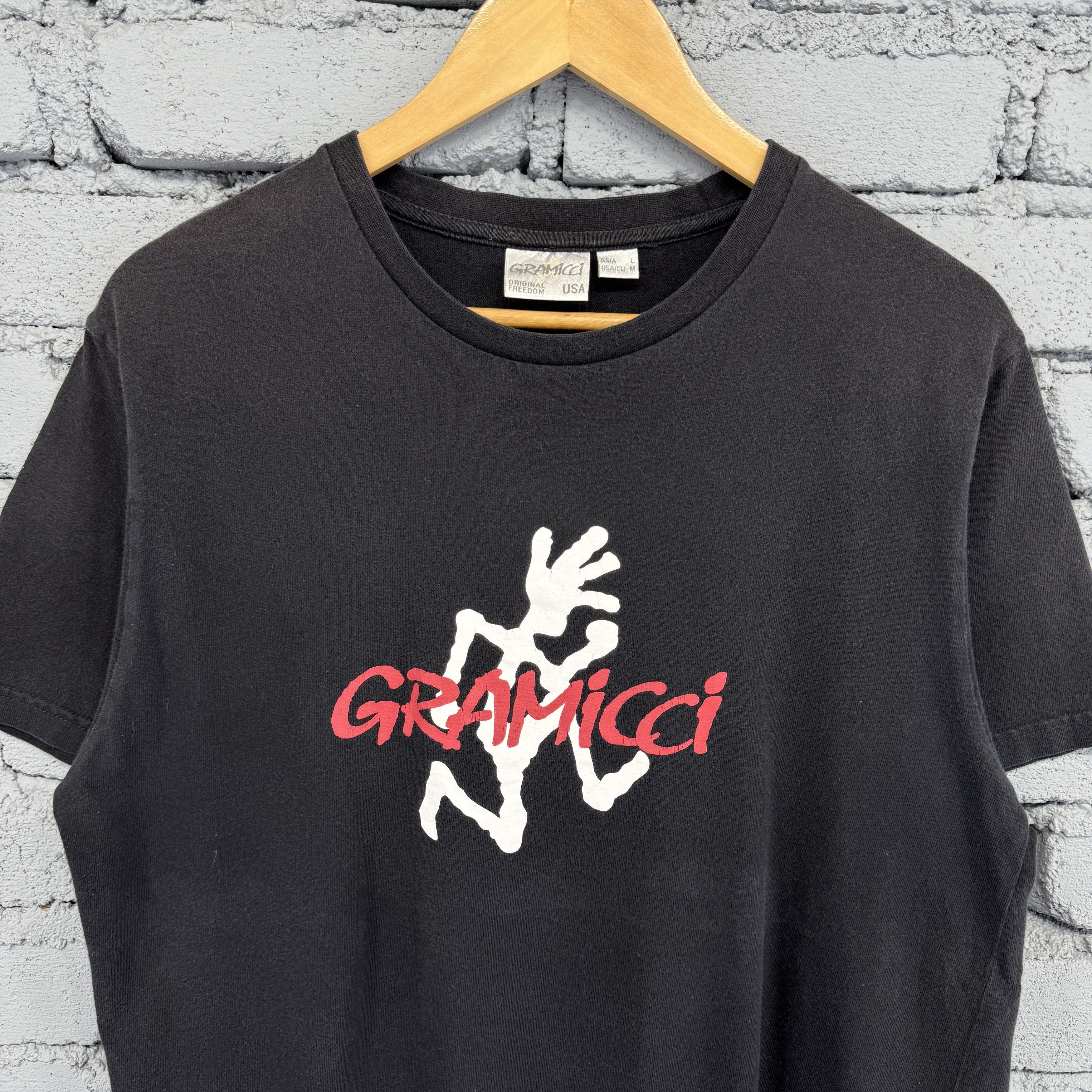 Gramicci Sunfaded Gramicci Big Logo Tshirt Size US L / EU 52-54 / 3 - 3 Thumbnail