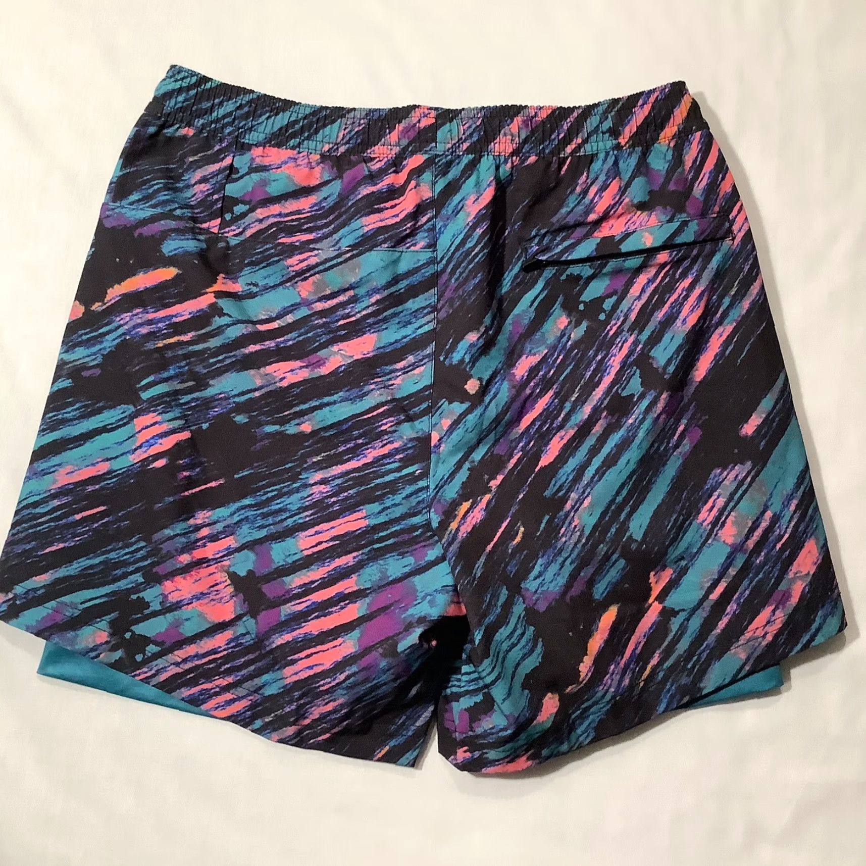 Vintage Maamgic Shorts Mens Small Athletic Running Swim Active Liner Drawstring Pockets Size US 29 - 2 Thumbnail
