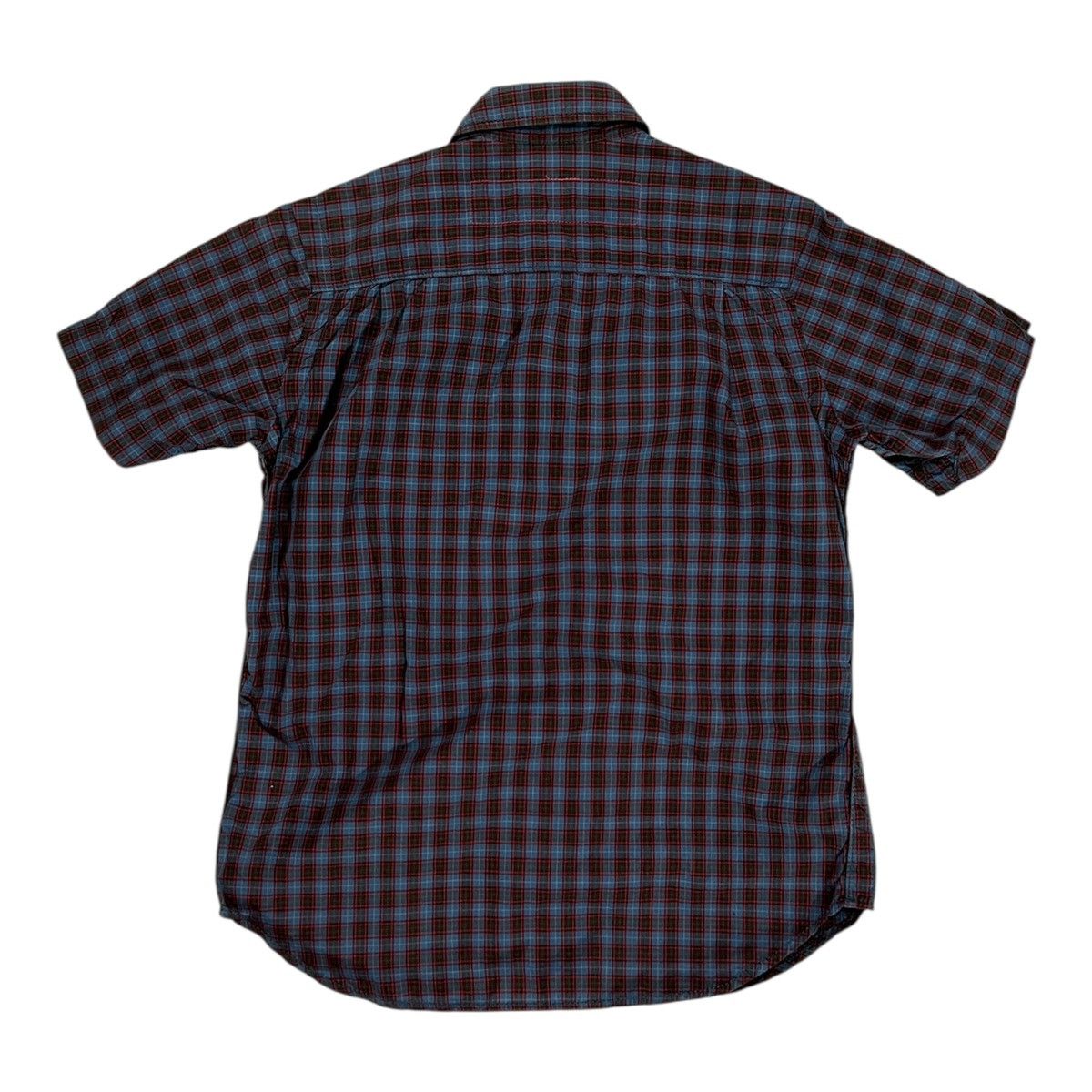 Junya Watanabe SS05 Watanabe Navy Plaid Multi Cargo Pocket Button Up Size US S / EU 44-46 / 1 - 2 Thumbnail