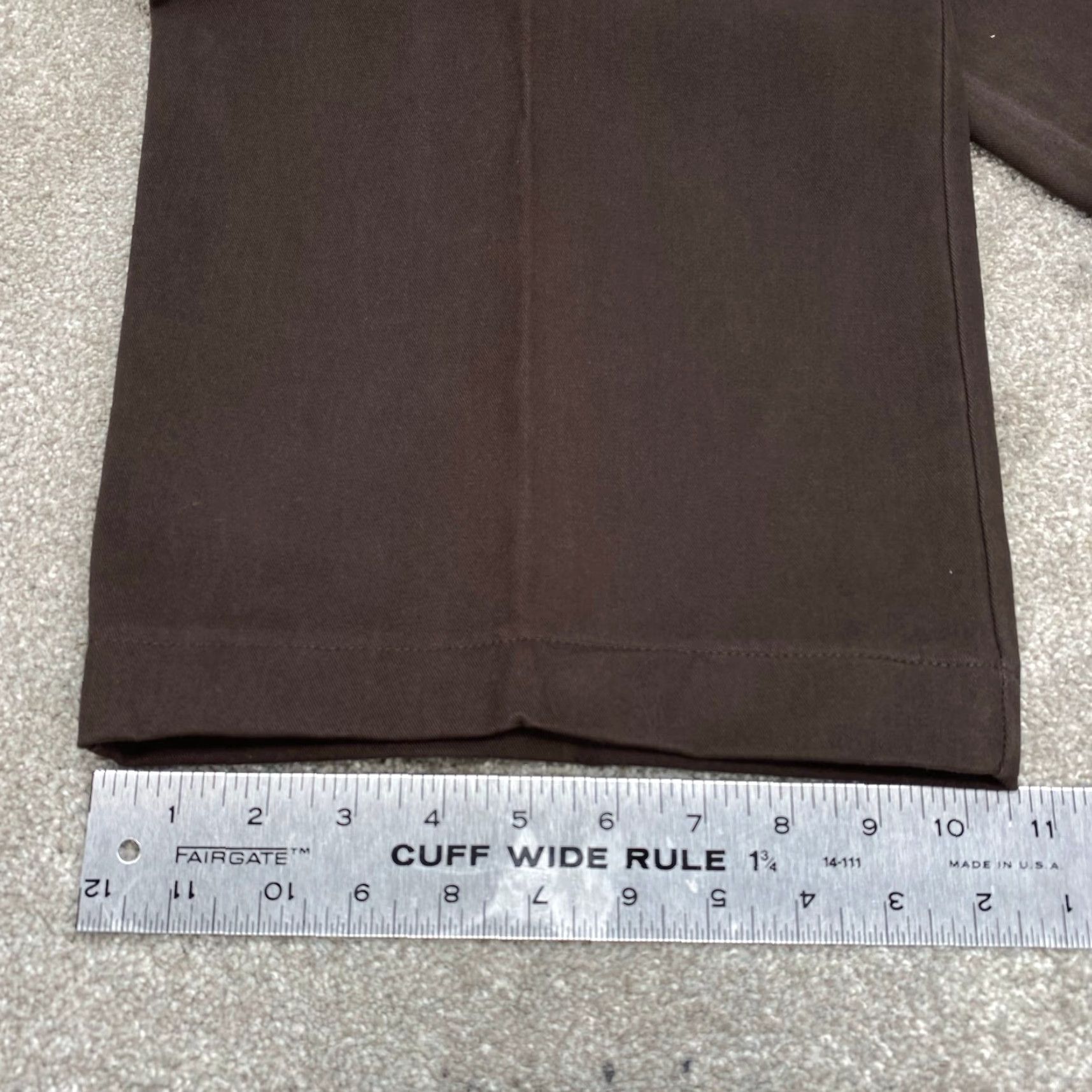 Izod NWT Izod Cargo Pants Mens 42x27 Brown Rock Washed Metrix Fit Pockets Cargo Straight Mens 42 Brown Izod Rock Washed Metrix Fit Casual Pants Size US 42 / EU 58 - 8 Thumbnail