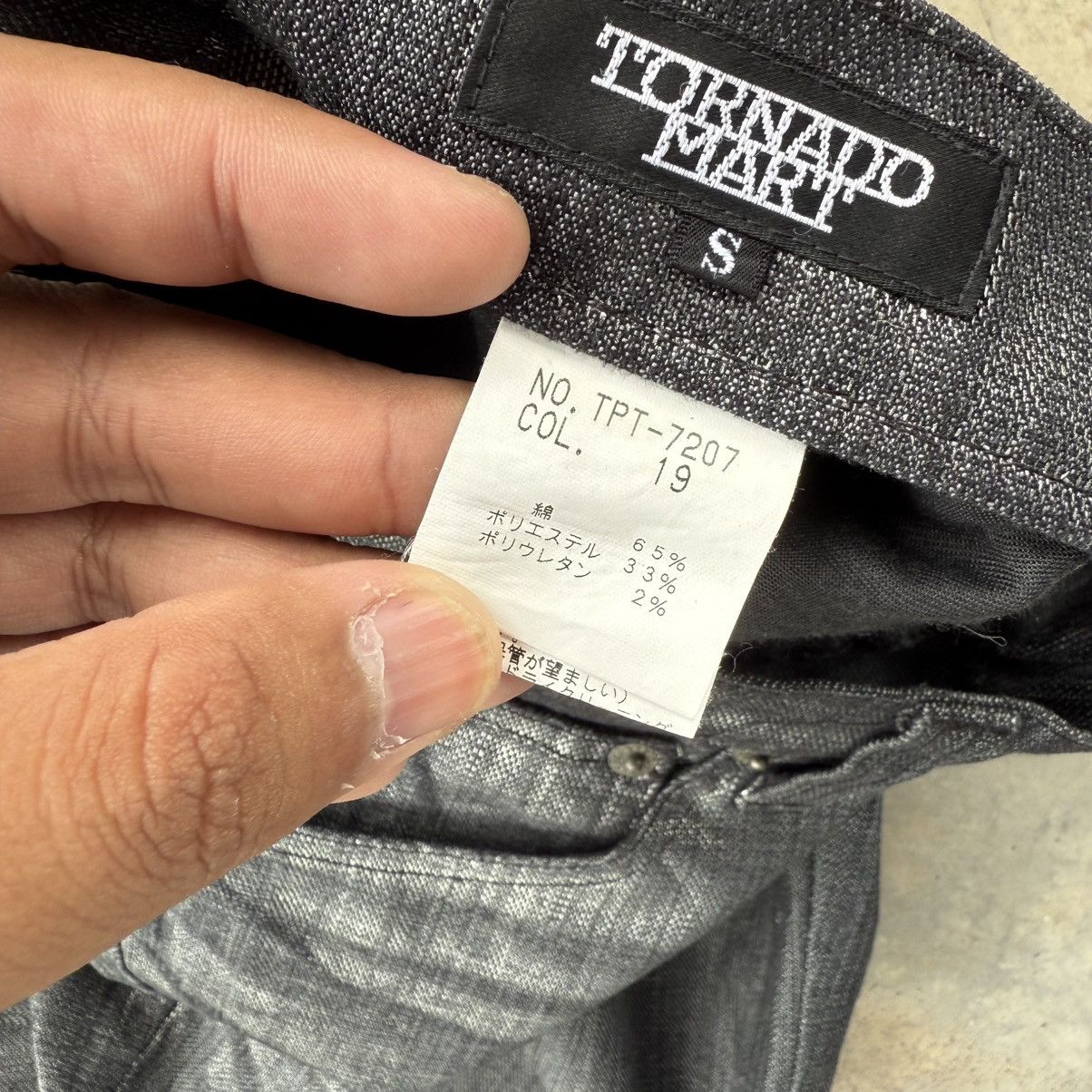 Tornado Mart Vintage Tornado Mart Flare Wax Jeans Size US 30 / EU 46 - 10 Thumbnail