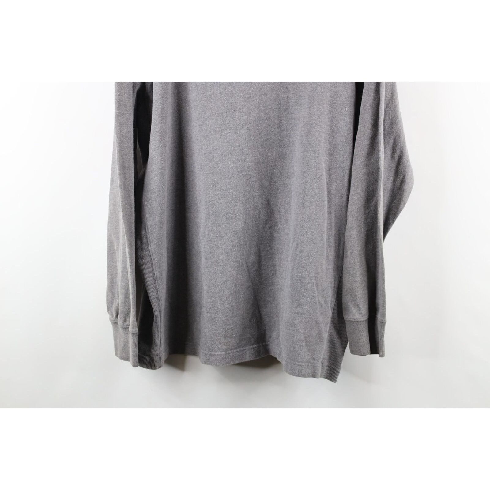 Calvin Klein × Vintage Vintage 90s Calvin Klein Ribbed Knit Long Sleeve T-Shirt Size US M / EU 48-50 / 2 - 3 Thumbnail