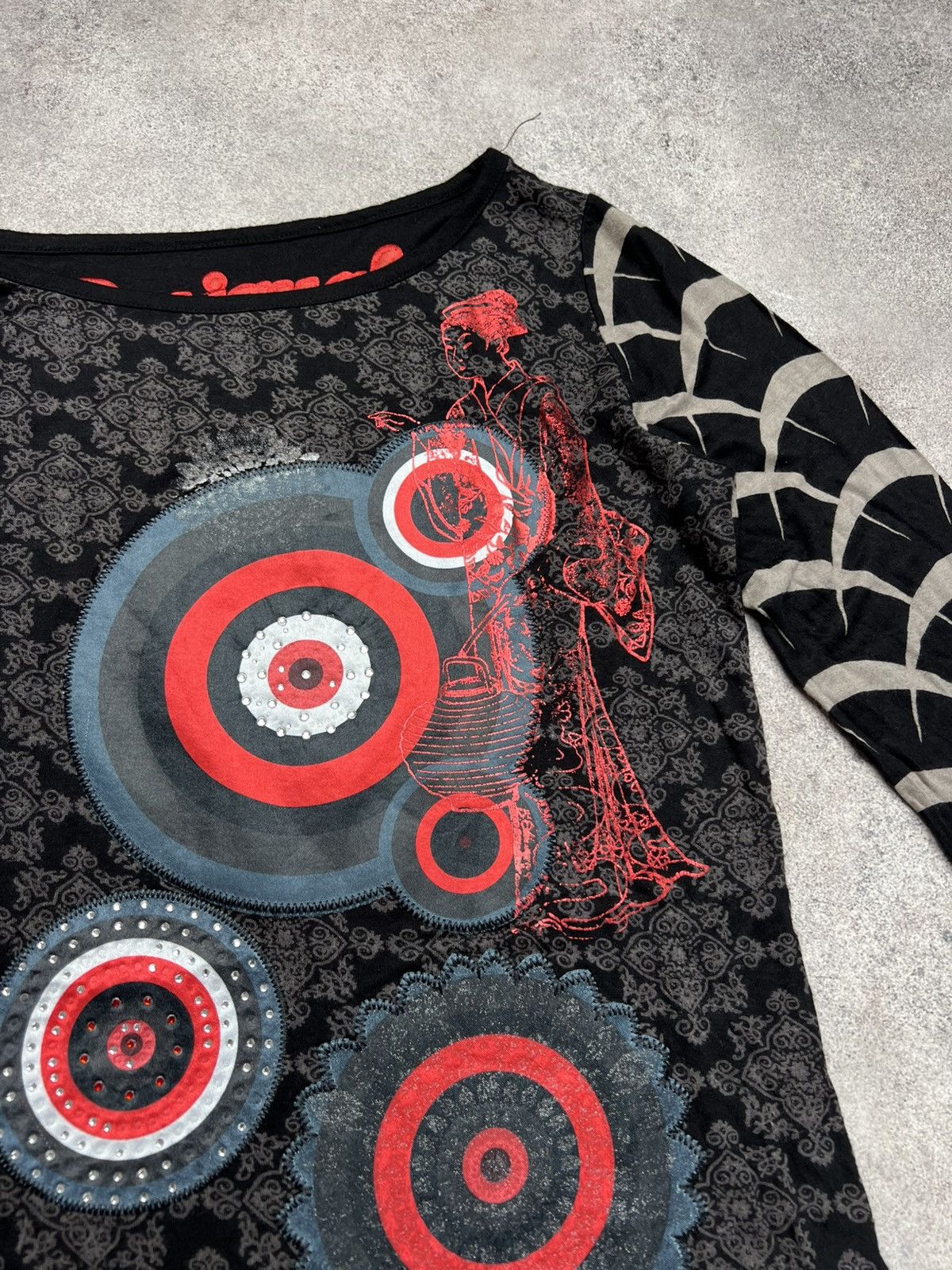 Desigual × Vintage Desigual vintage long sleeve Size S / US 4 / IT 40 - 4 Thumbnail