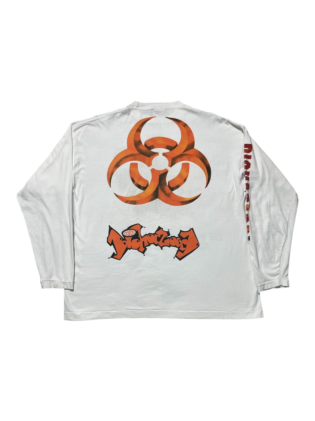 Band Tees VIntage Biohazard The Virus Of Hate 1994 Size US XL / EU 56 / 4 - 2 Thumbnail
