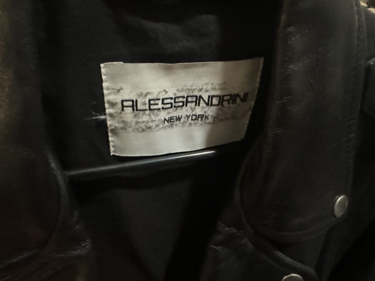Alessandrini New York Leather Jacket M Retail $1k Size US M / EU 48-50 / 2 - 16 Thumbnail
