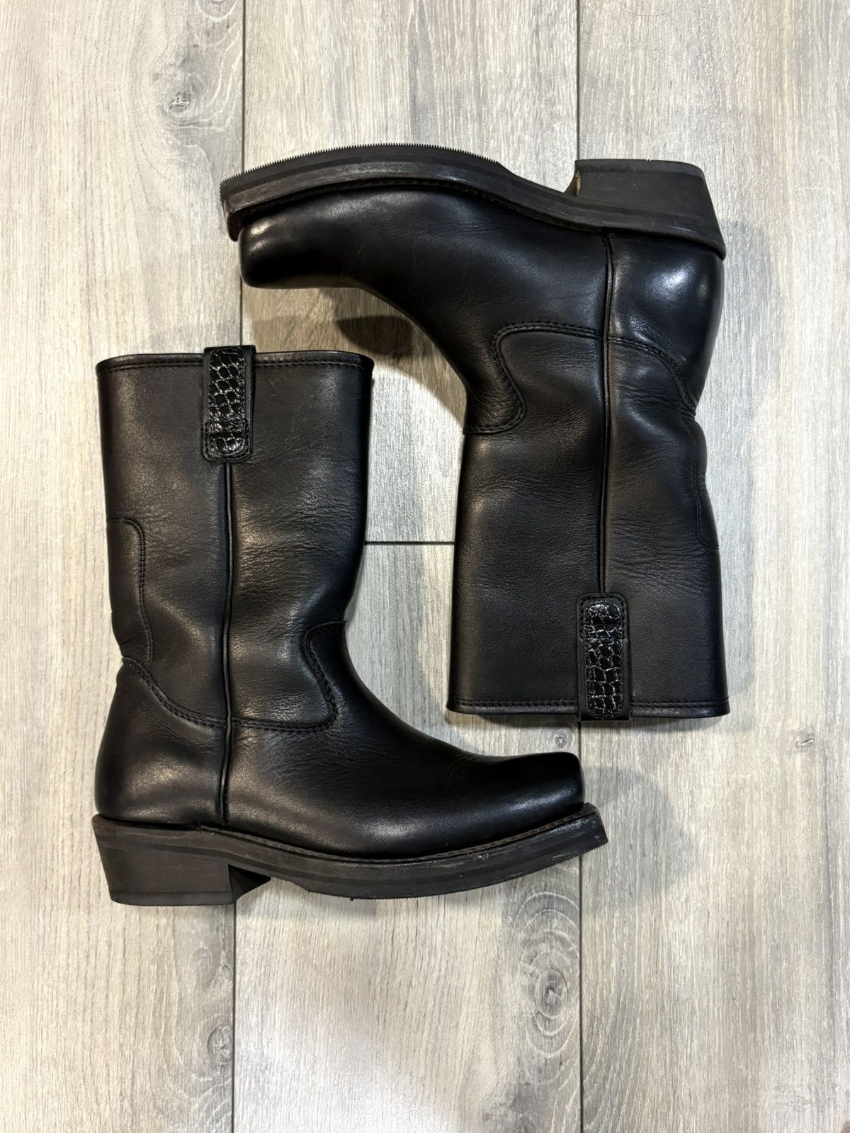 Our Legacy Our Legacy Cuban Boots Black EU42 | Grailed