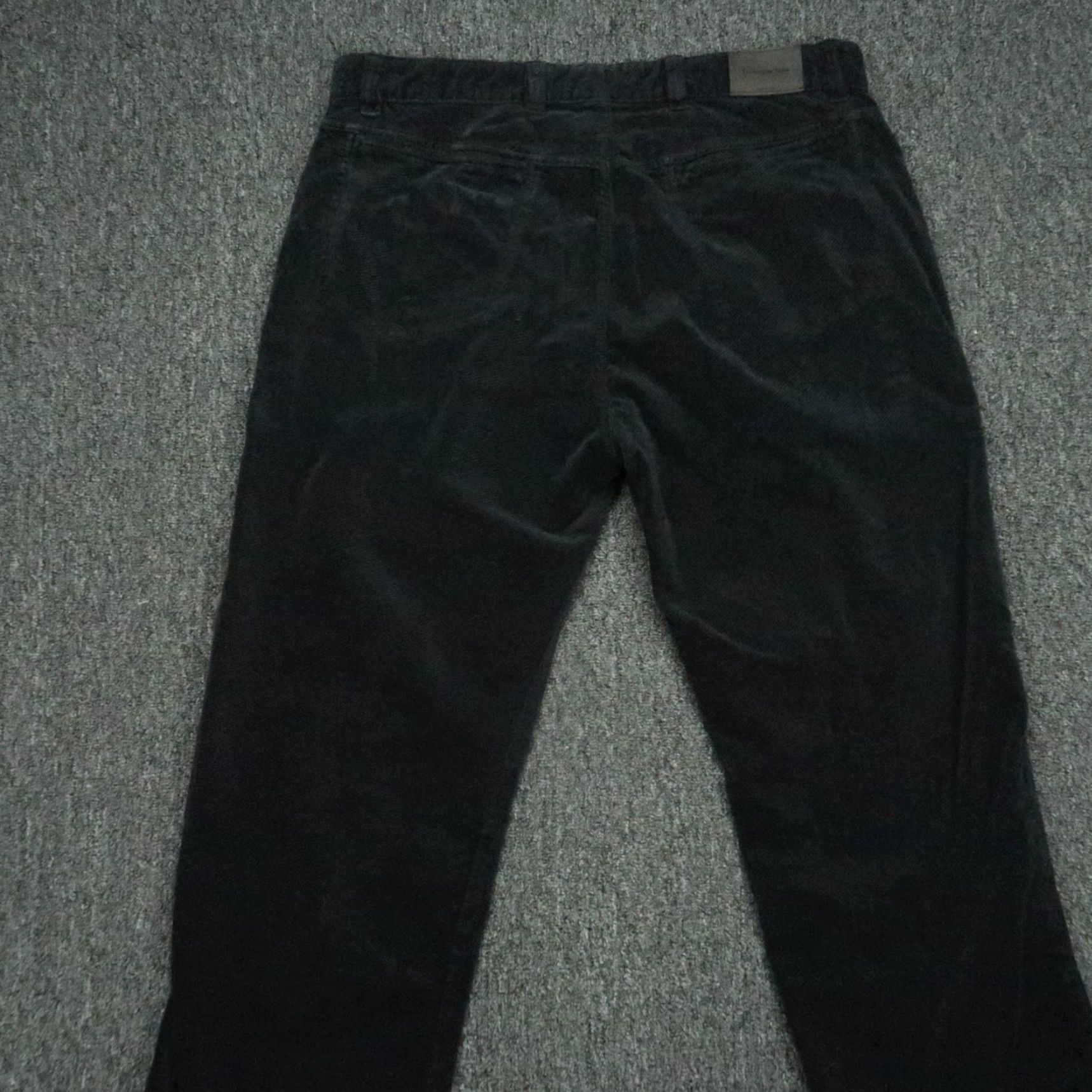 Ermenegildo Zegna Ermenegildo Zegna Pants Mens 36x28 Blue Corduroy Chino Trouser Italy Size US 36 / EU 52 - 5 Thumbnail