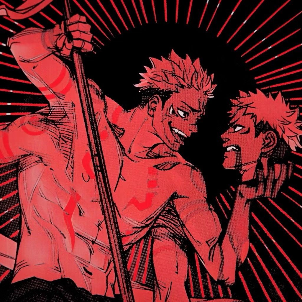 Anime 🔥ltd🔥jujutsu kaisen sukuna yuji itadori Size US XL / EU 56 / 4 - 4 Thumbnail