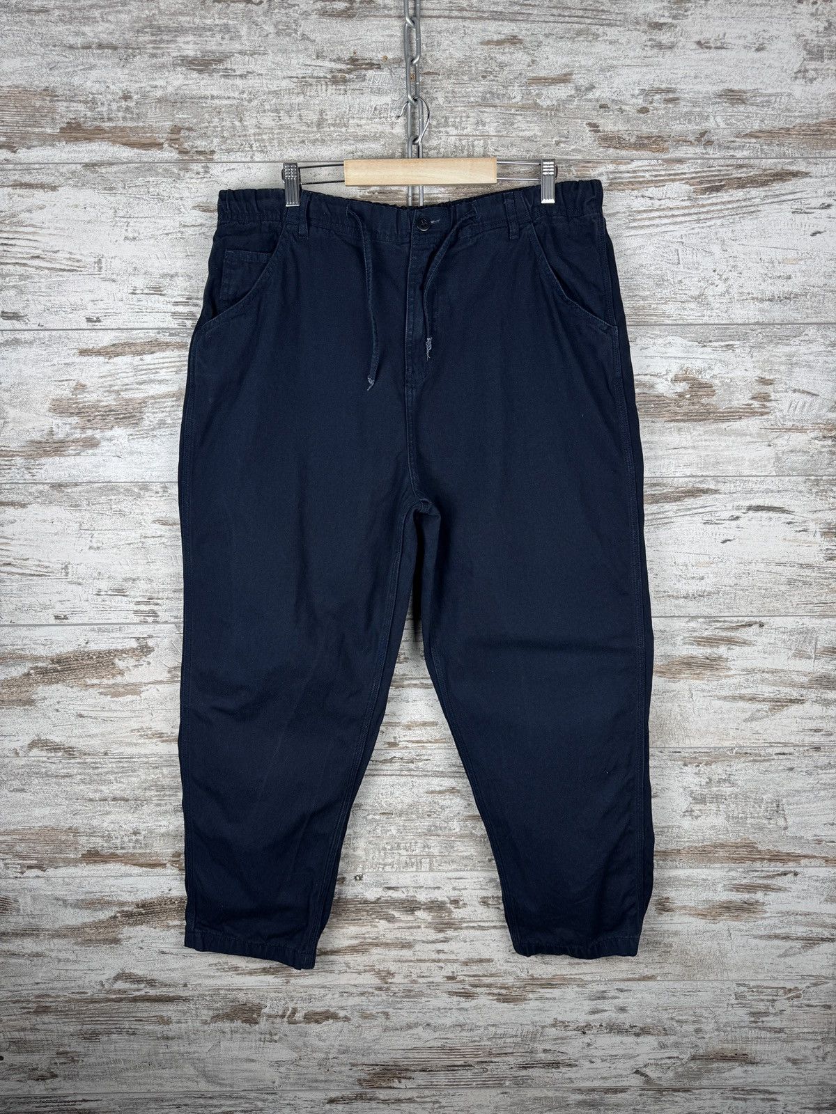 Stan Ray Mens Vintage Stan Ray Baggy pangs denim XL navy workwear usa Size US 36 / EU 52 - 1 Thumbnail