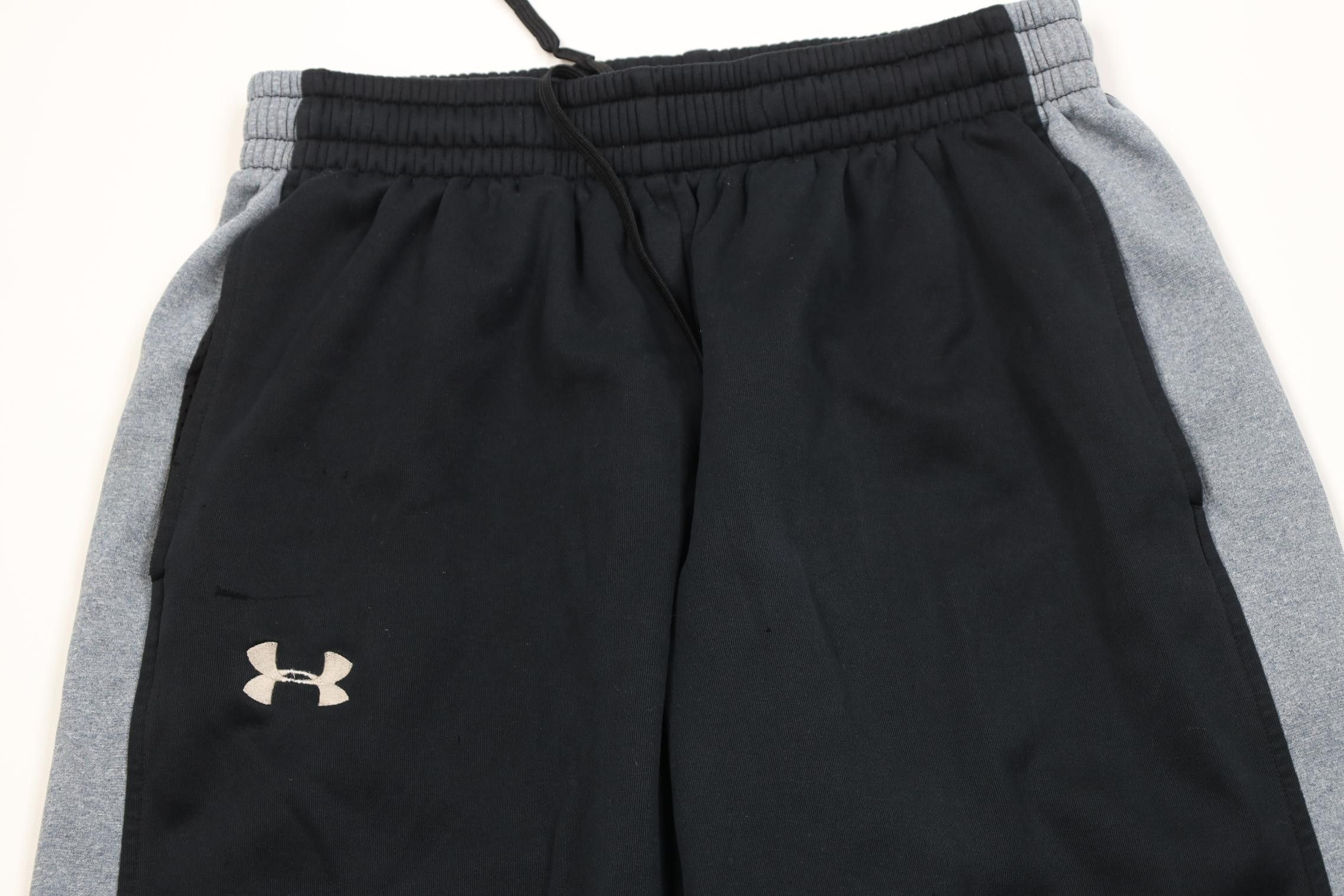Under Armour Vintage Y2K Under Armour Wide Leg Sweatpants Pants Black Size US 34 / EU 50 - 2 Thumbnail