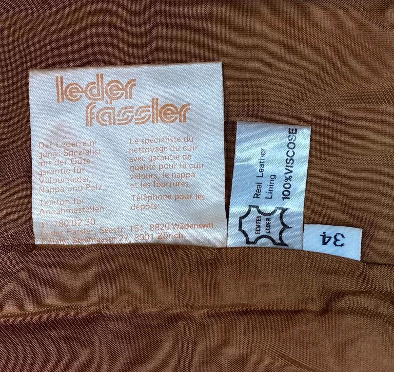 Other Leonardo Real Leather Pants Soft size DE34 Size 25" / US 0 / IT 36 - 9 Thumbnail