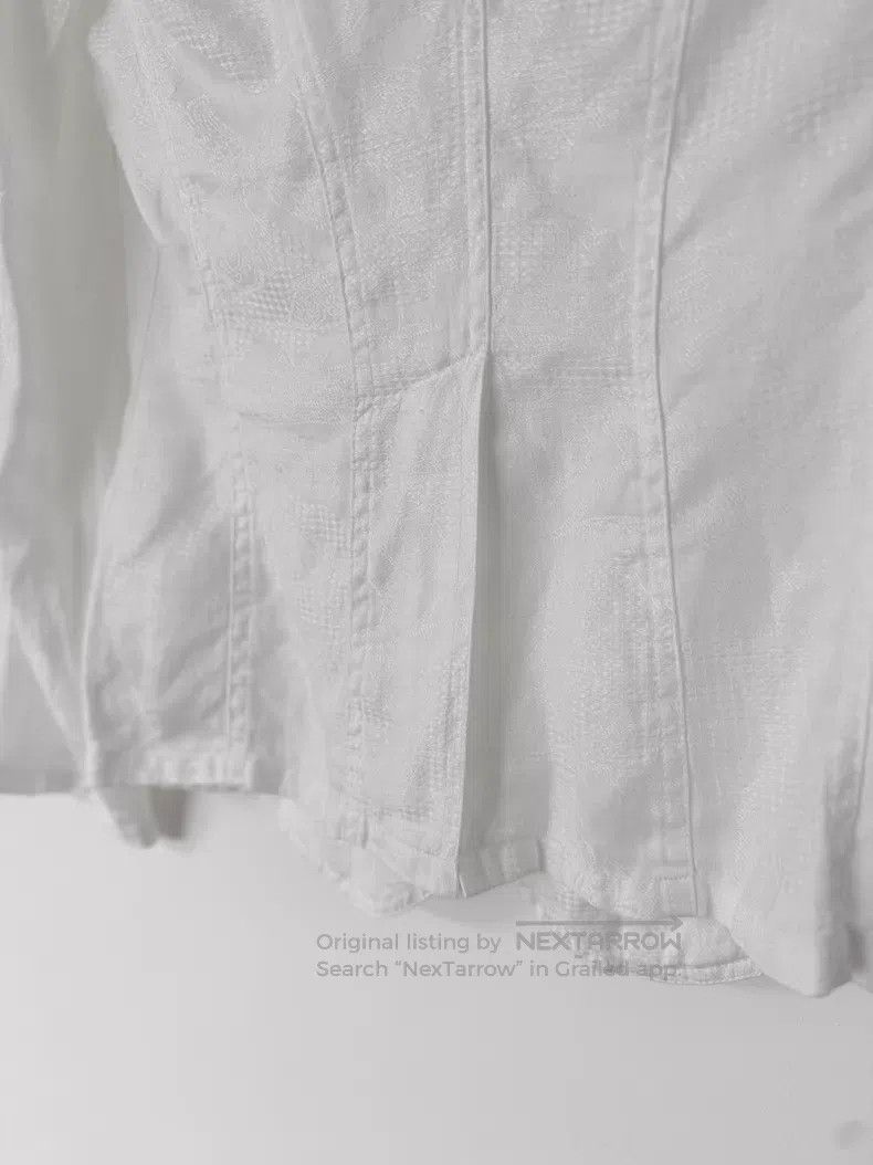 Yohji Yamamoto Yohji Yamamoto Jacquard three-dimensional texture linen bl Size S / US 4 / IT 40 - 7 Thumbnail