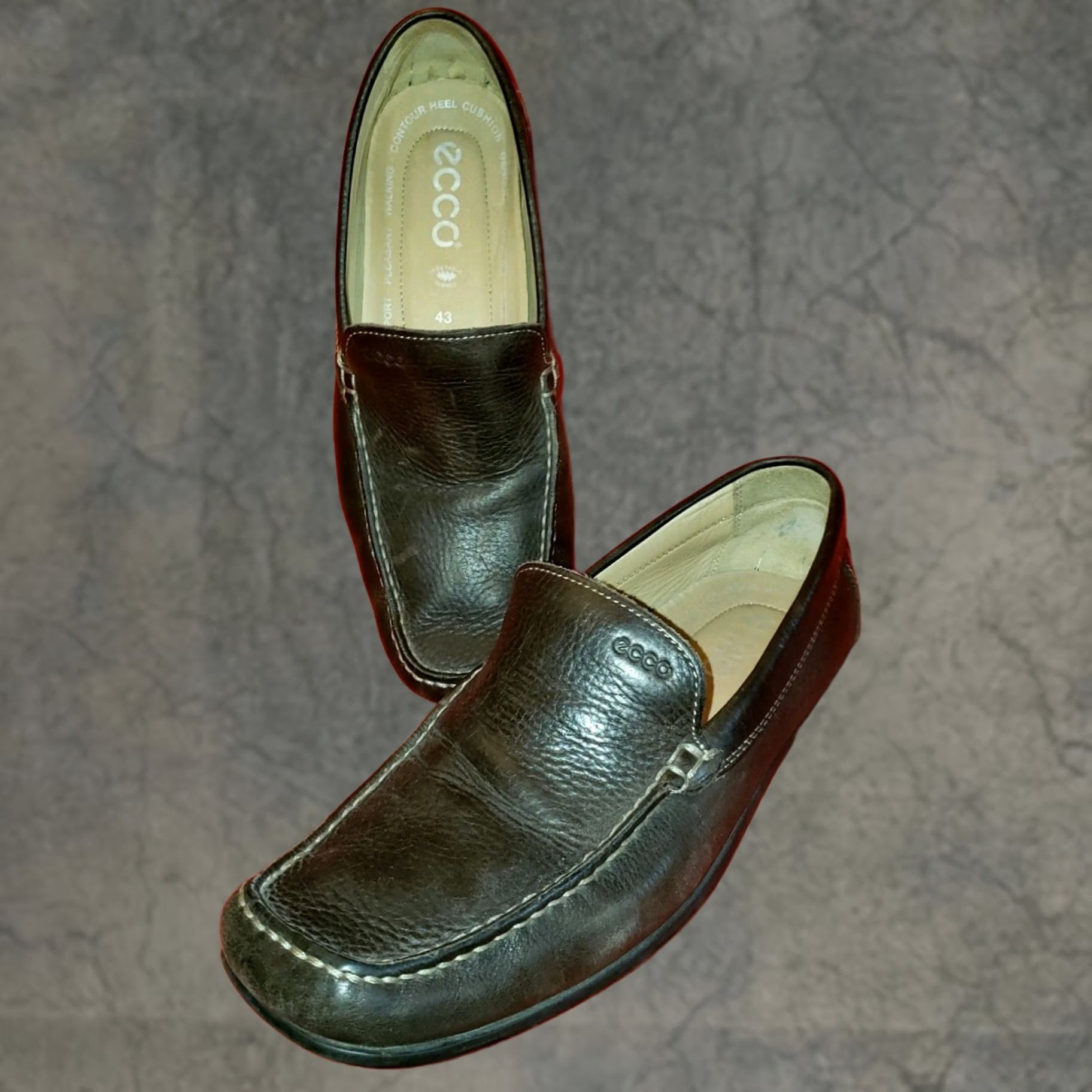 Ecco VINTAGE ECCO Driving Loafers Shirt? Size US 10 / EU 43 - 1 Thumbnail