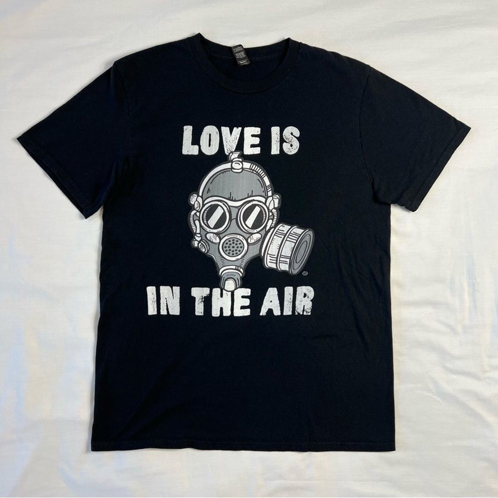 Other Adult Small TShirt LOVE IS IN THE AIR Short-Sleeve Funny Size S / US 4 / IT 40 - 2 Thumbnail