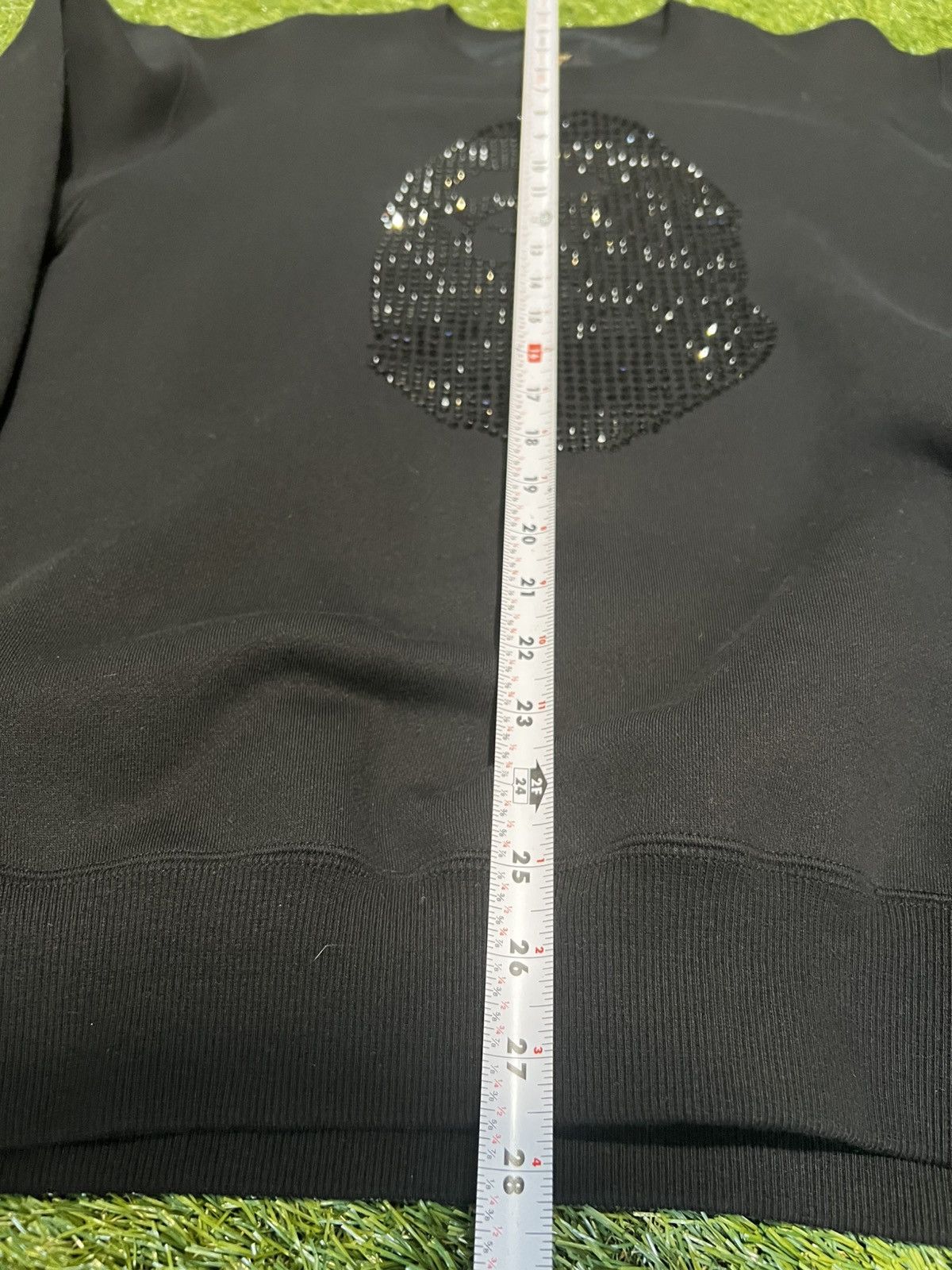 Bape SWAROVSKI BIG APE HEAD CREWNECK Size US XL / EU 56 / 4 - 19 Thumbnail