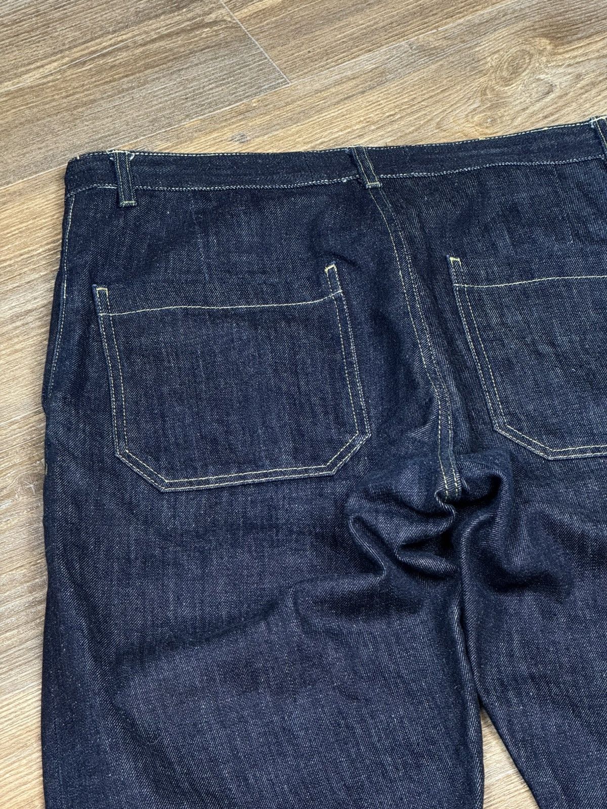 Studio Nicholson Studio Nicholson Bill SNM 102 Selvedge Blue Japanese Pants Size US 33 - 13 Thumbnail