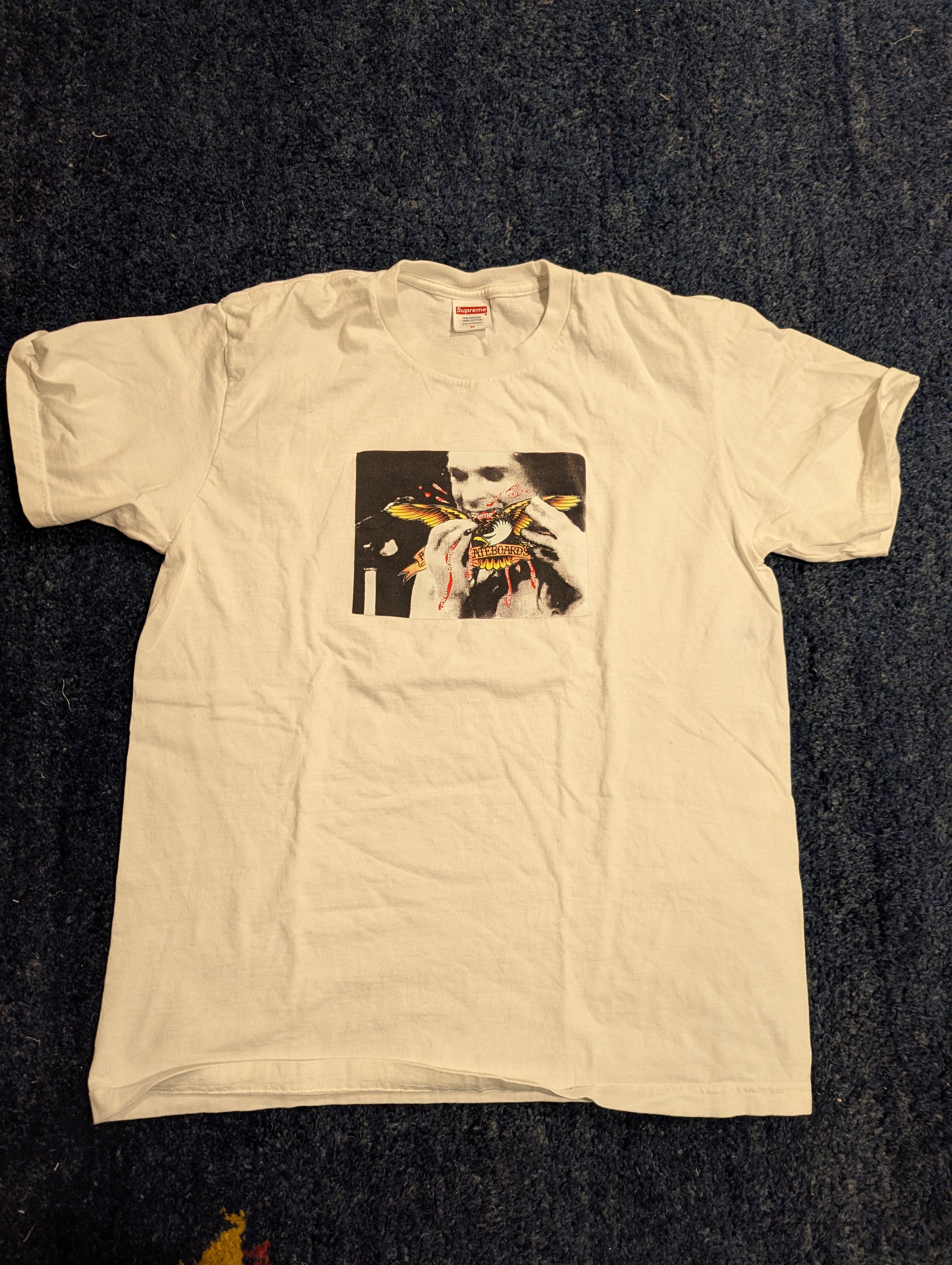 Supreme Supreme 2001 Joe Louis Tee White Sz Medium | Grailed
