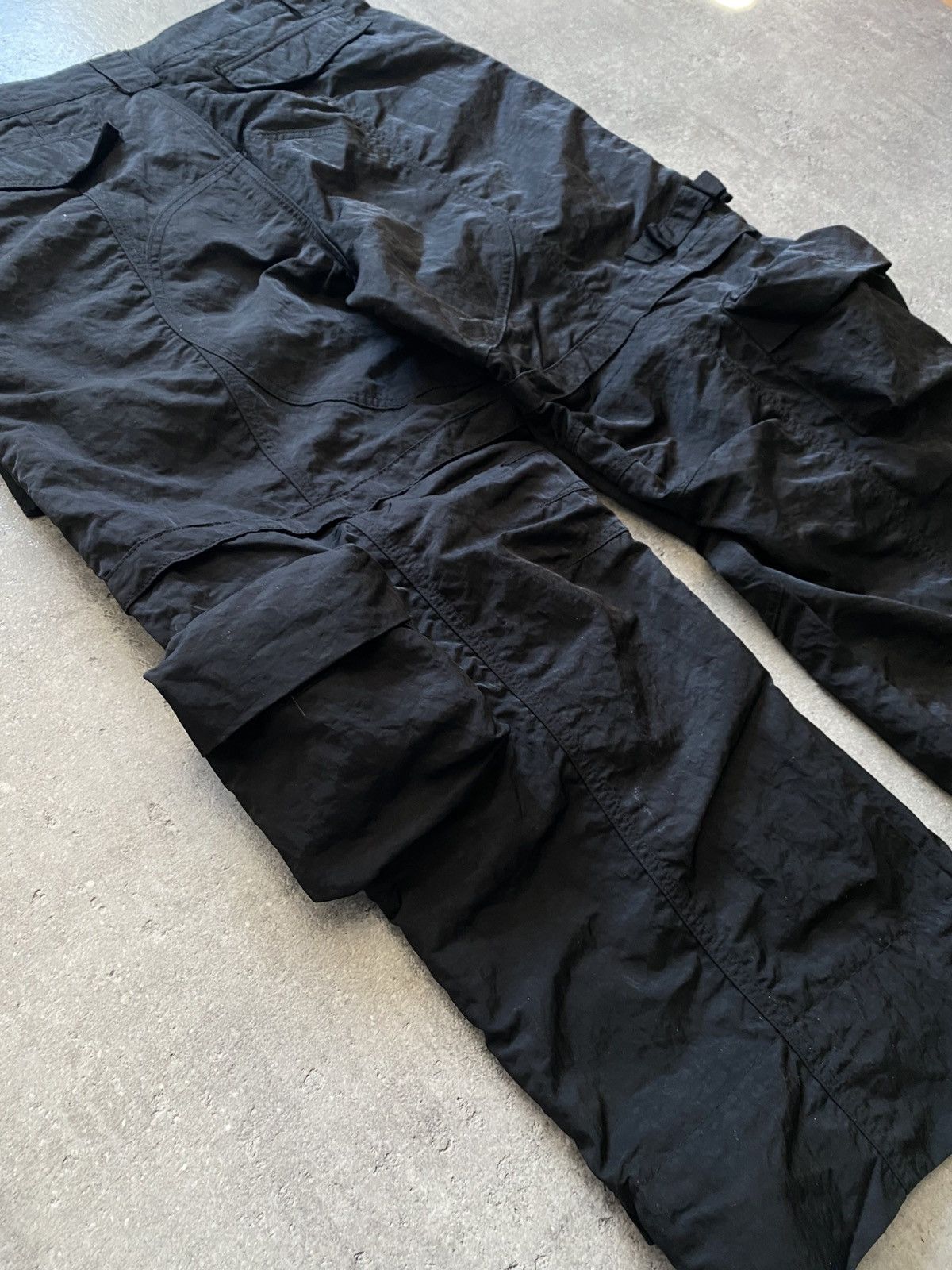 Jaded London Jaded London x Matrix Cargo Nylon Black Pants Size US 32 / EU 48 - 8 Thumbnail