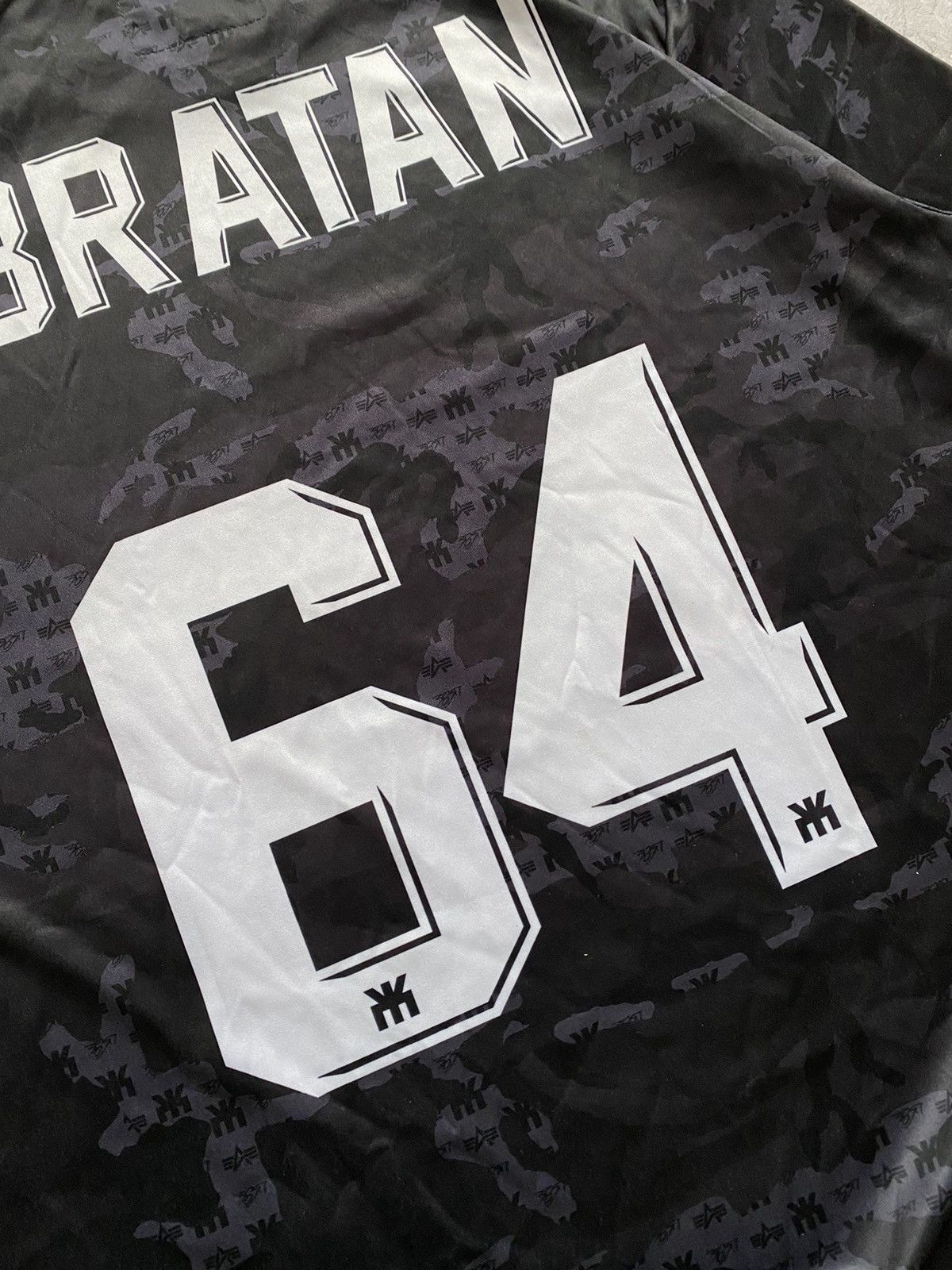 Alpha Industries Rare Alpha Industries Bratan # 64 Soccer Football Jersey Y2K Size US XL / EU 56 / 4 - 14 Thumbnail