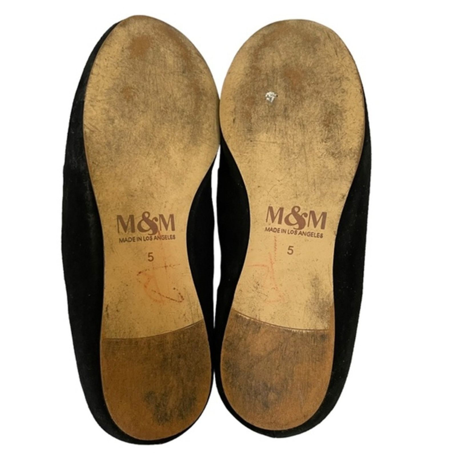 Other Mara & Mine Jem Skull Slippers Silver Skeleton Suede Flats Size US 5 / IT 35 - 6 Thumbnail