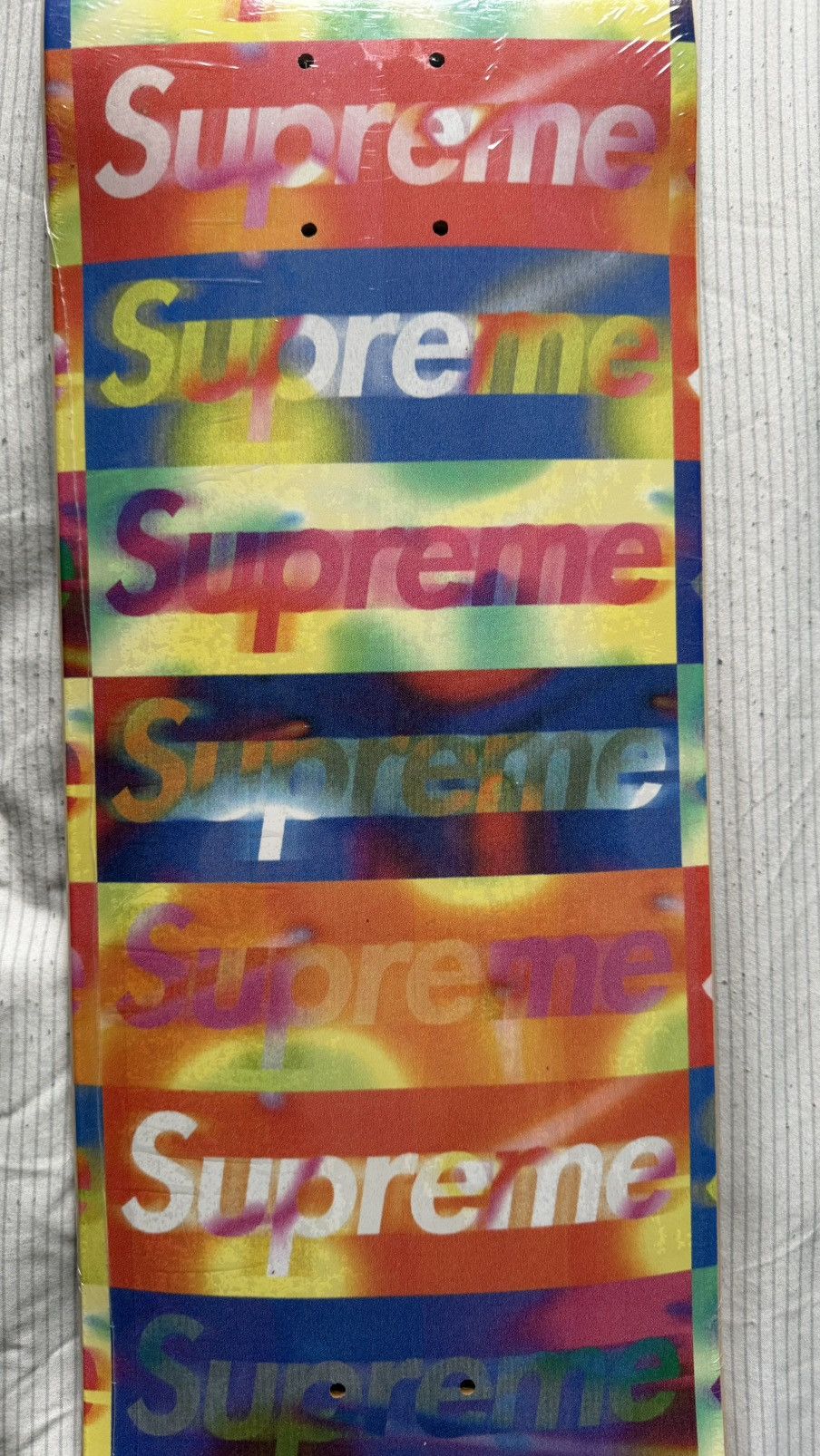 Supreme Supreme Distorted Logo Skateboard SS20 Size ONE SIZE - 5 Thumbnail