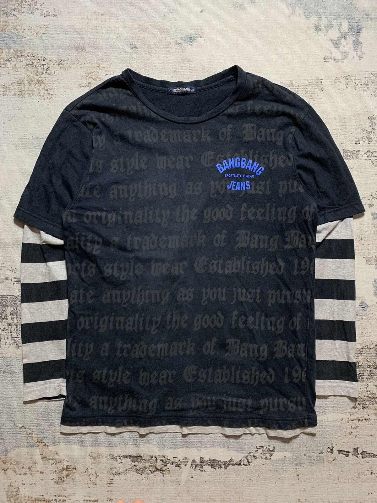 トップス 2000s Yasuyuki Ishii Neck Draped Sleeve Men's Yasuyuki Ishii Long Sleeve T Shirts | Grailed