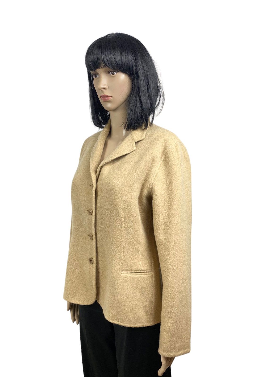 Ralph Lauren × Ralph Lauren Black Label ralph lauren black label blazer jacket cashmere-angora Size XL / US 12-14 / IT 48-50 - 3 Thumbnail