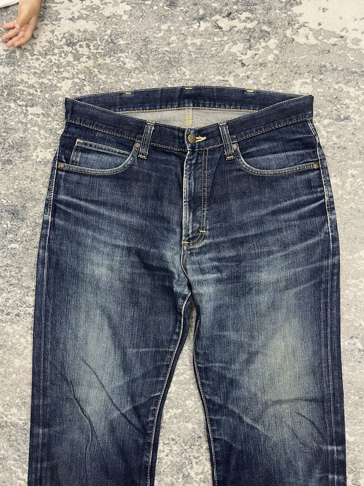 Wrangler Wrangler Authentic Western Jeans Leather Patch Size US 33 - 2 Thumbnail
