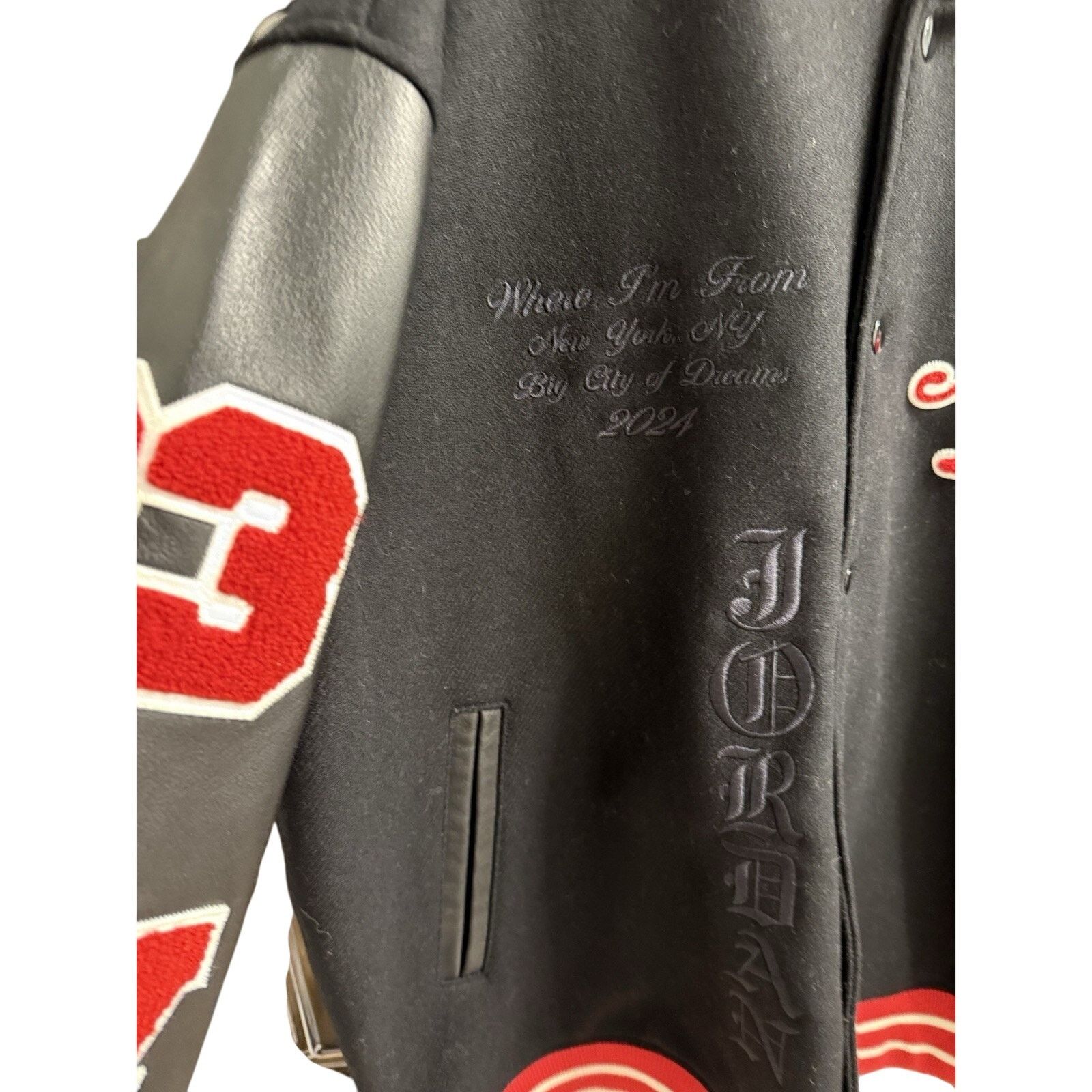 Nike Nike Stadium Jacket Wool Black FQ5439-657 Awake NY Size US XL / EU 56 / 4 - 4 Thumbnail