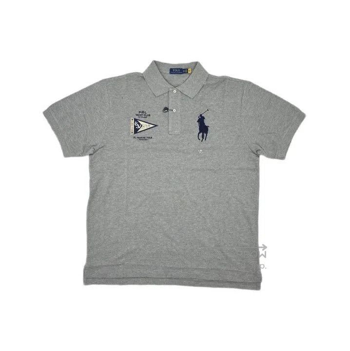 Polo Ralph Lauren Polo Ralph Lauren Solid Big Horse Embroidered Polo. Size US XL / EU 56 / 4 - 2 Thumbnail