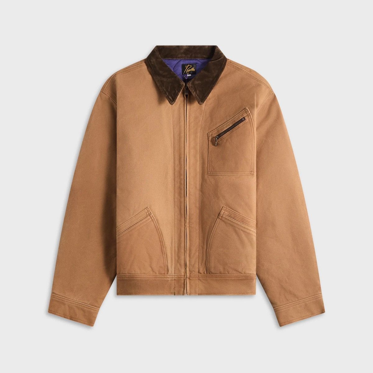 AWGE × Needles AWGE x Needles Reversible Work Jacket | Grailed