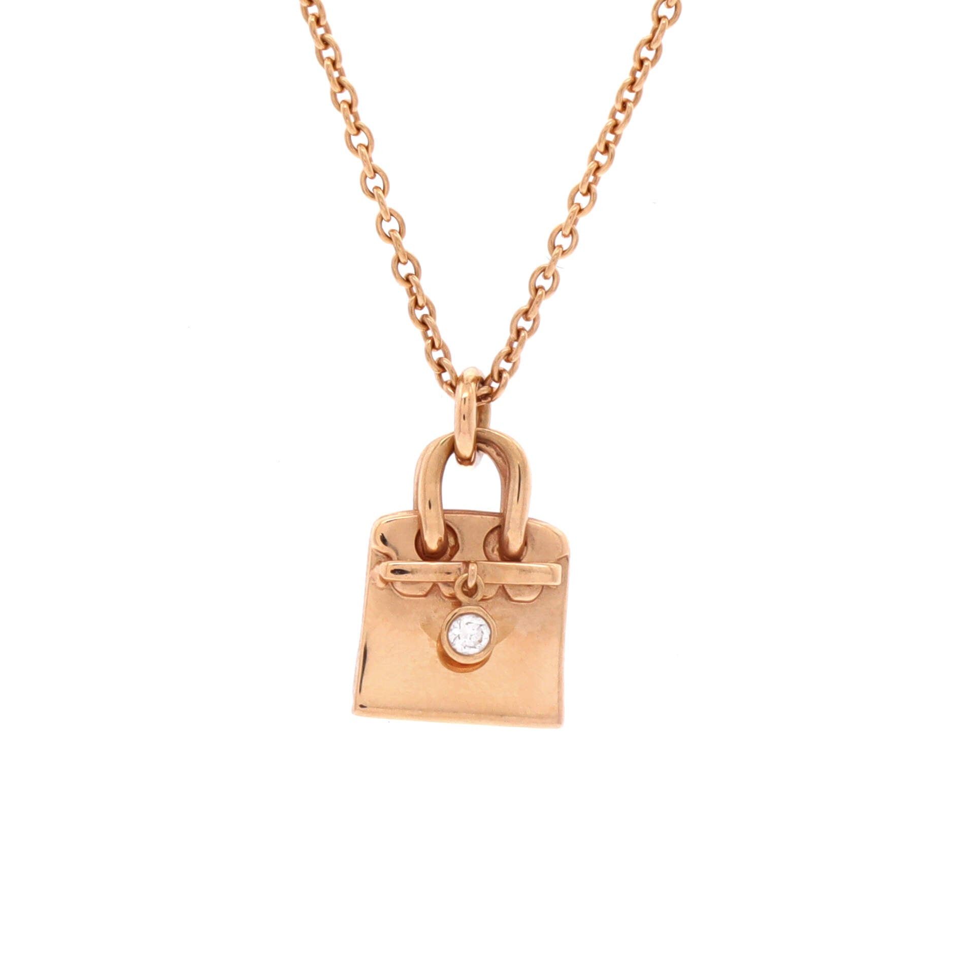 Hermes Birkin Amulette Pendant Necklace Size ONE SIZE - 1 Thumbnail